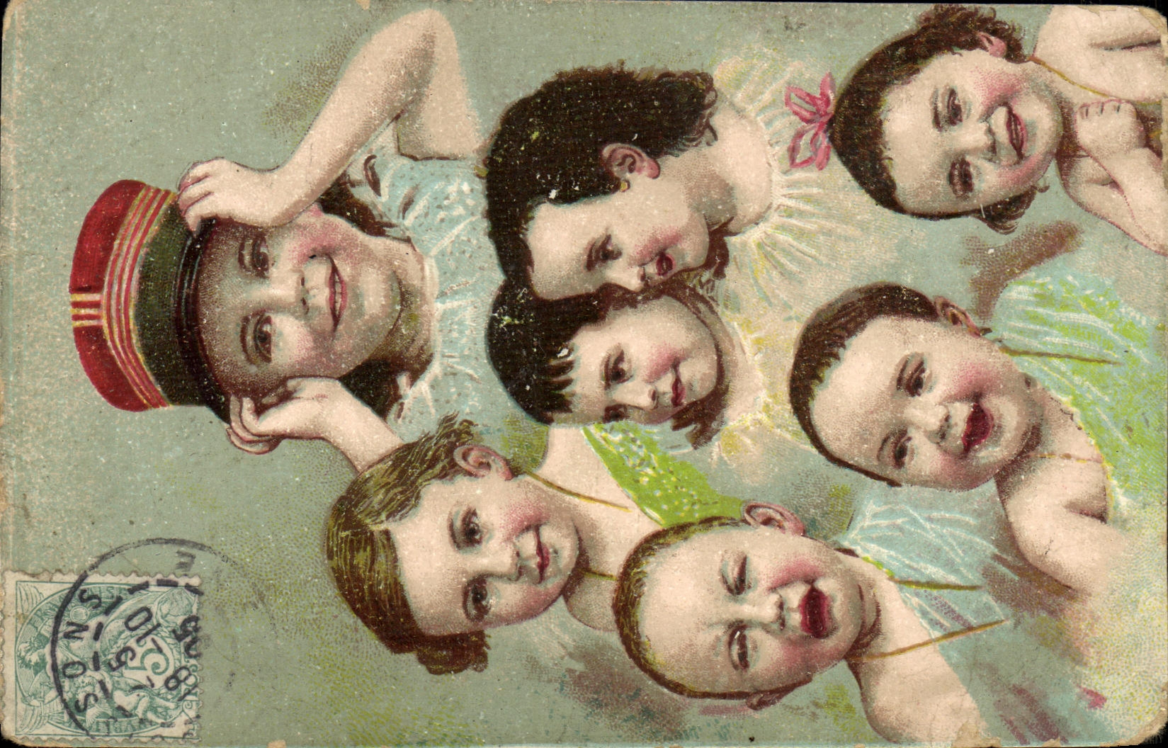 CPA Fantaisie Enfants