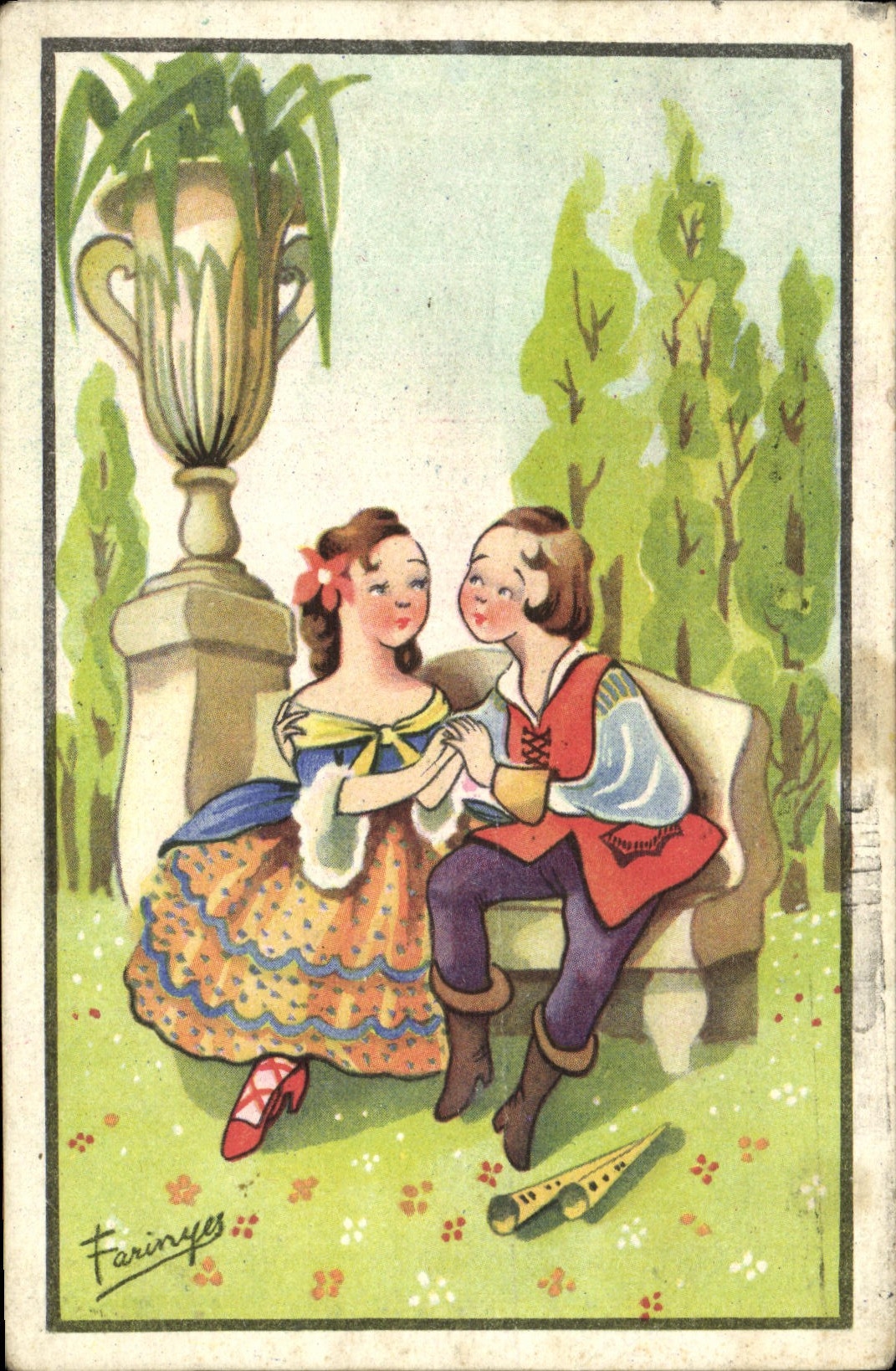 CPA Fantaisie Enfants