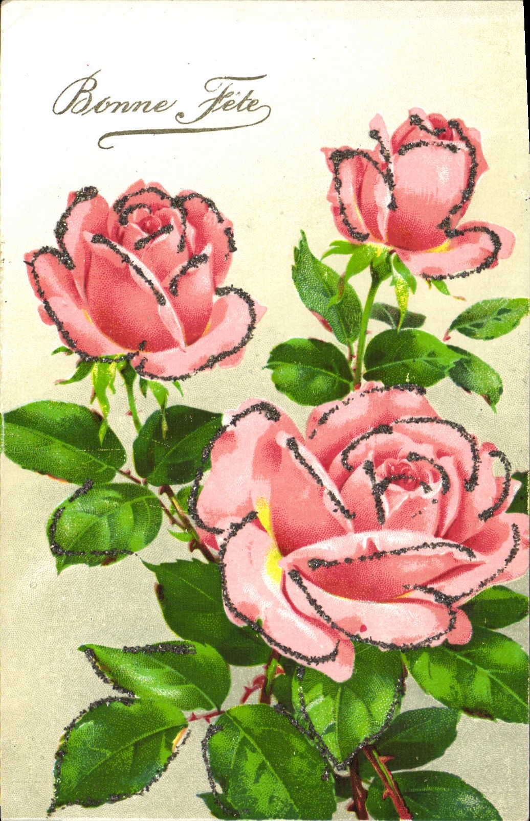 CPA Fantaisie Fleurs