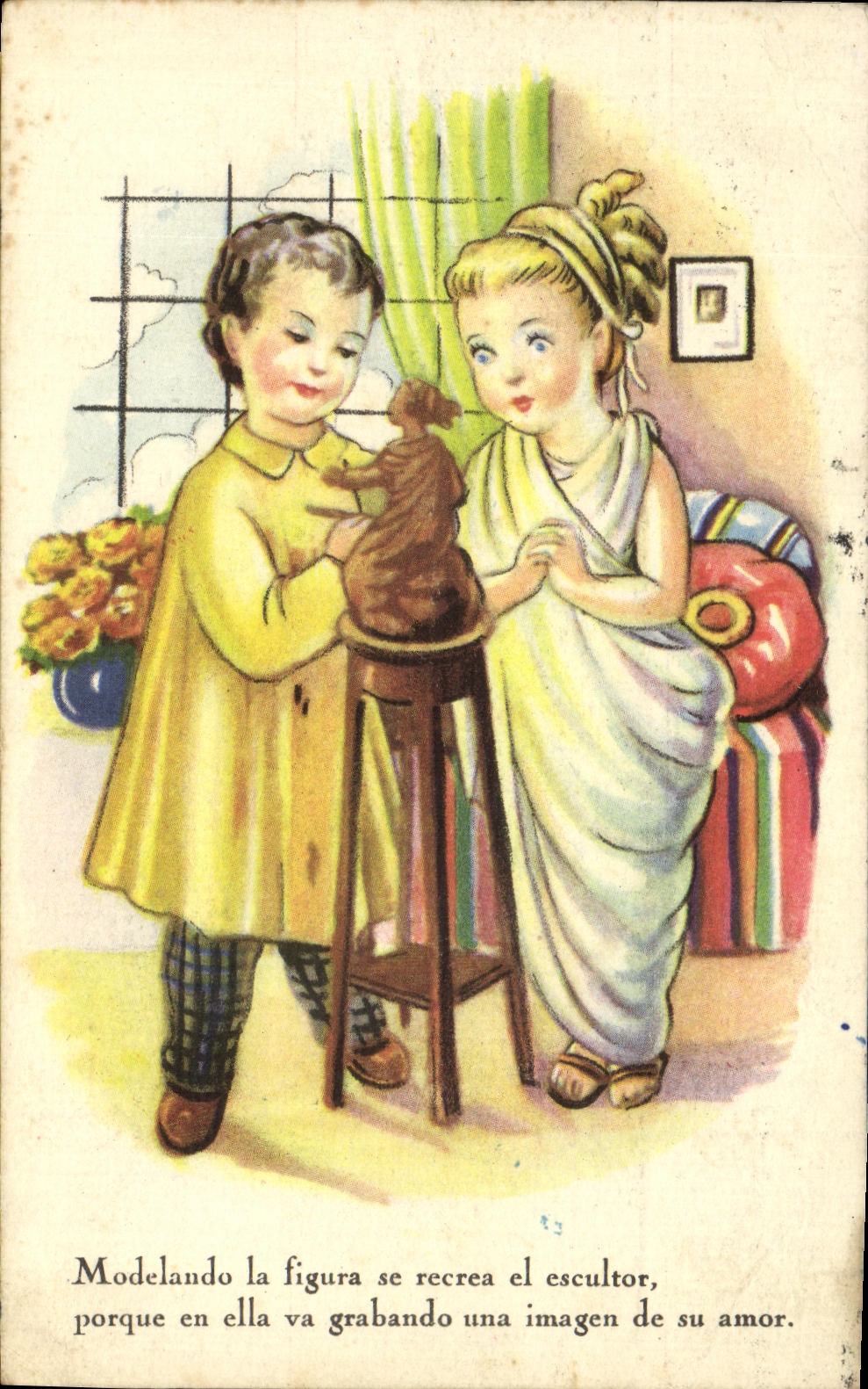 CPA Fantaisie Enfants