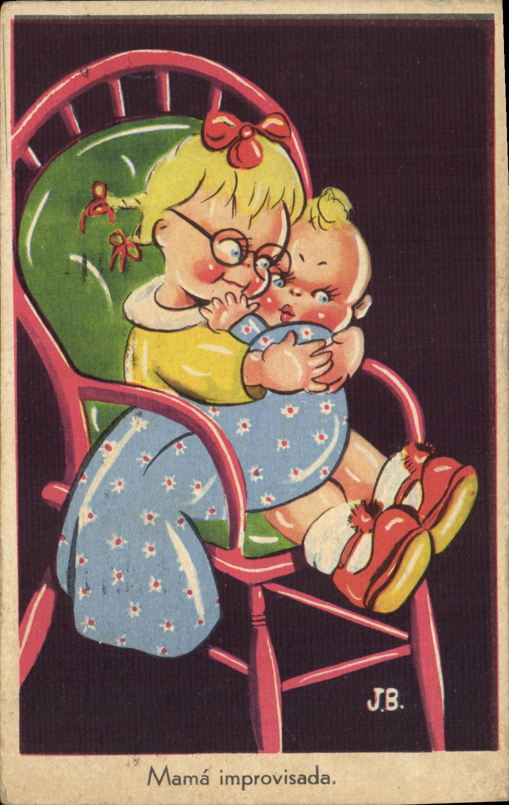 CPA Fantaisie Enfants Bebe