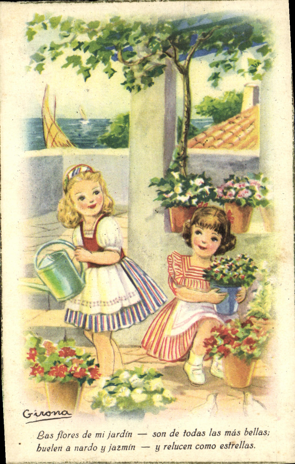 CPA Fantaisie Enfants