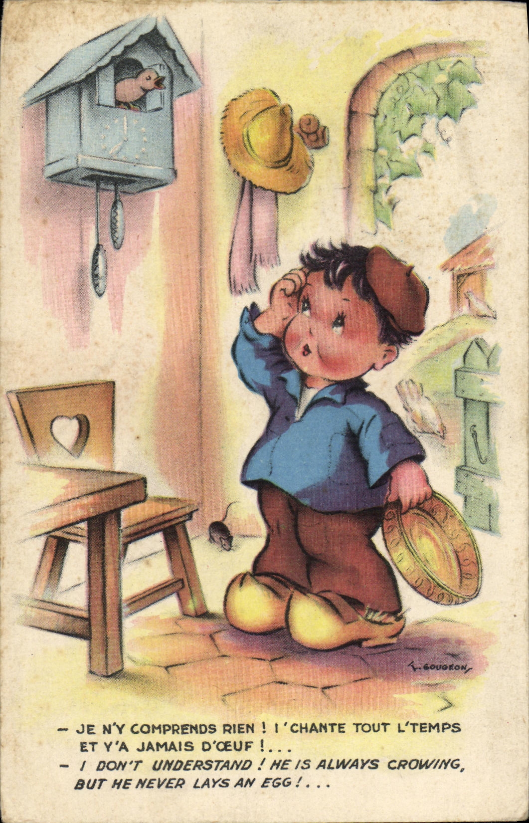 CPA Fantaisie Enfant