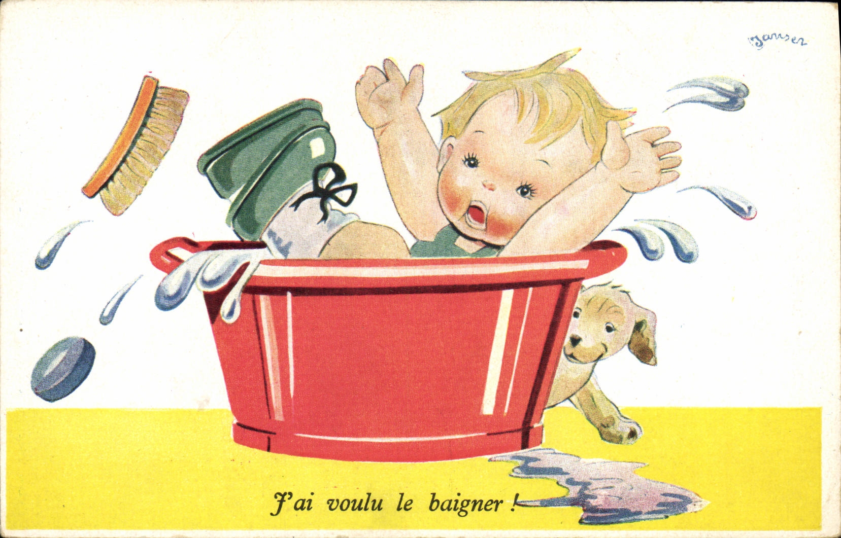 CPA Fantaisie Enfant