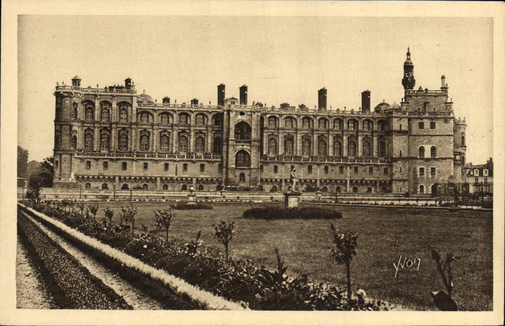 CPA La Douce Frane Saint Germain En Laye Facade principale