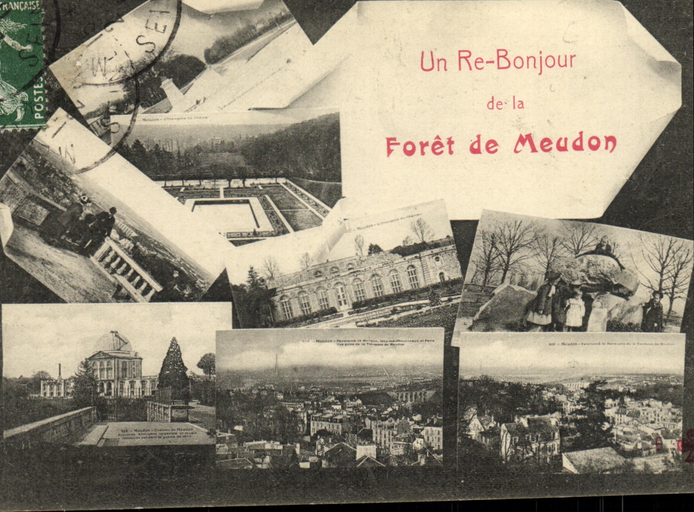 CPA Un Re Bonjour De La Foret De Meudon