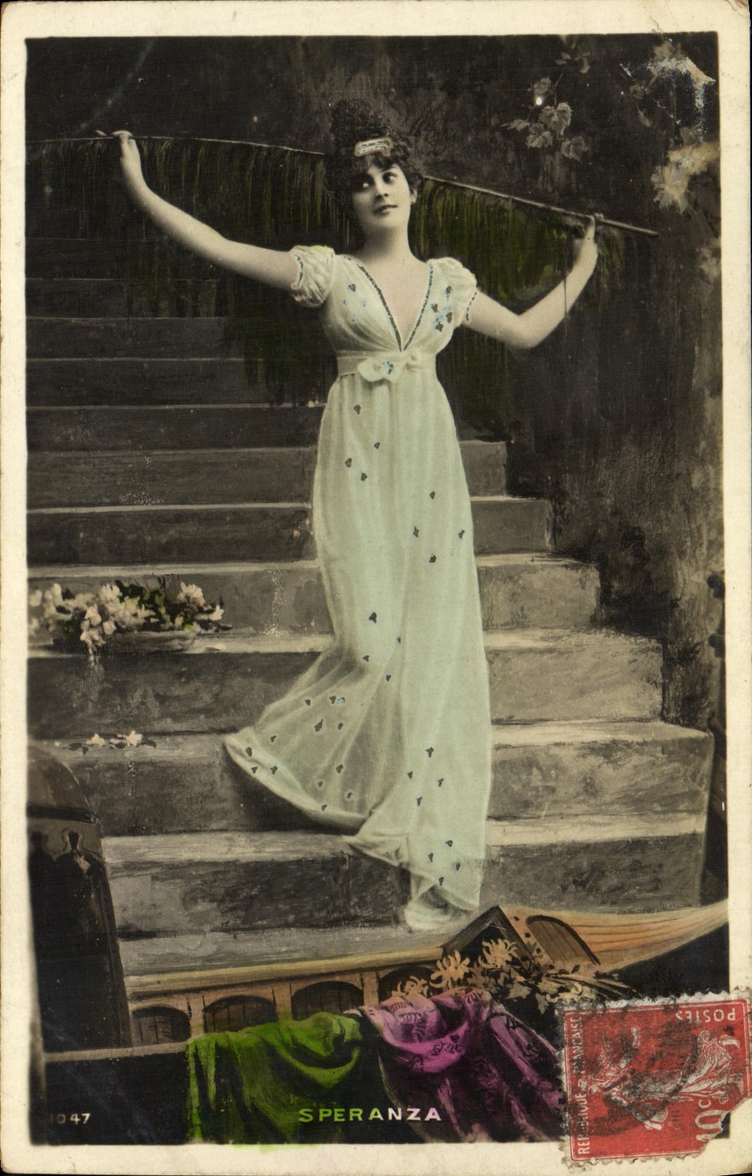 CPA Fantaisie Femme Speranza