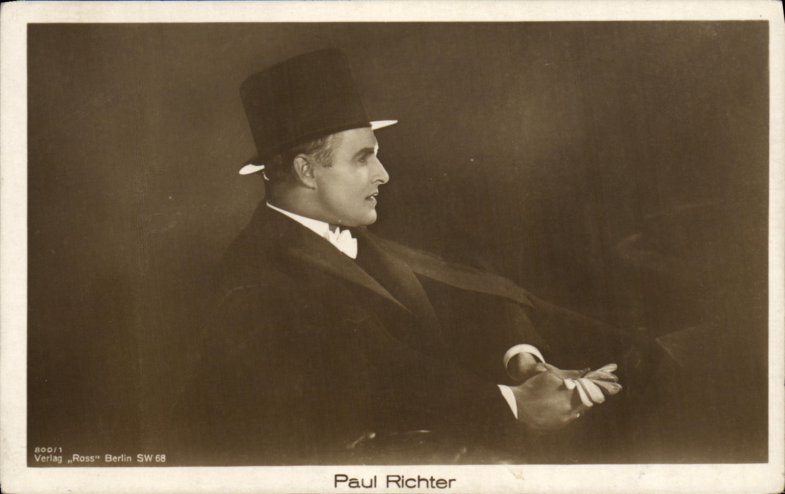 VINTAGE POSTCARD Fantasy Paul Richter