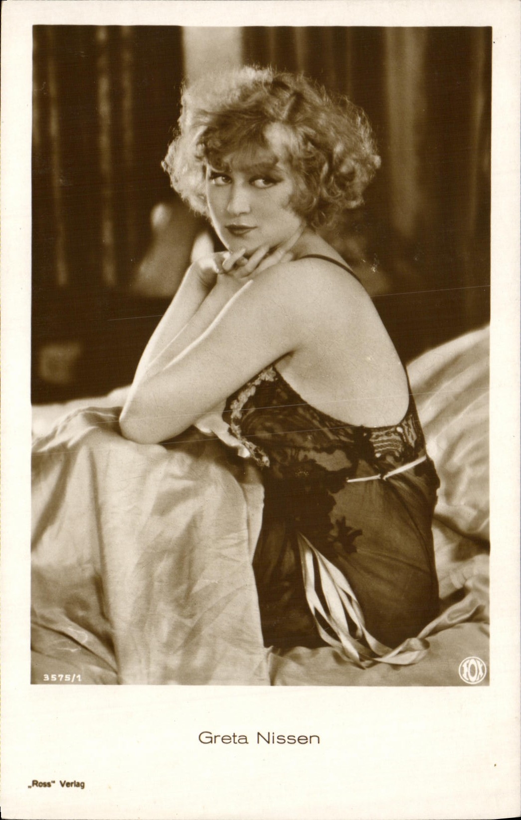 CPA Fantaisie Femme Greta Nissen