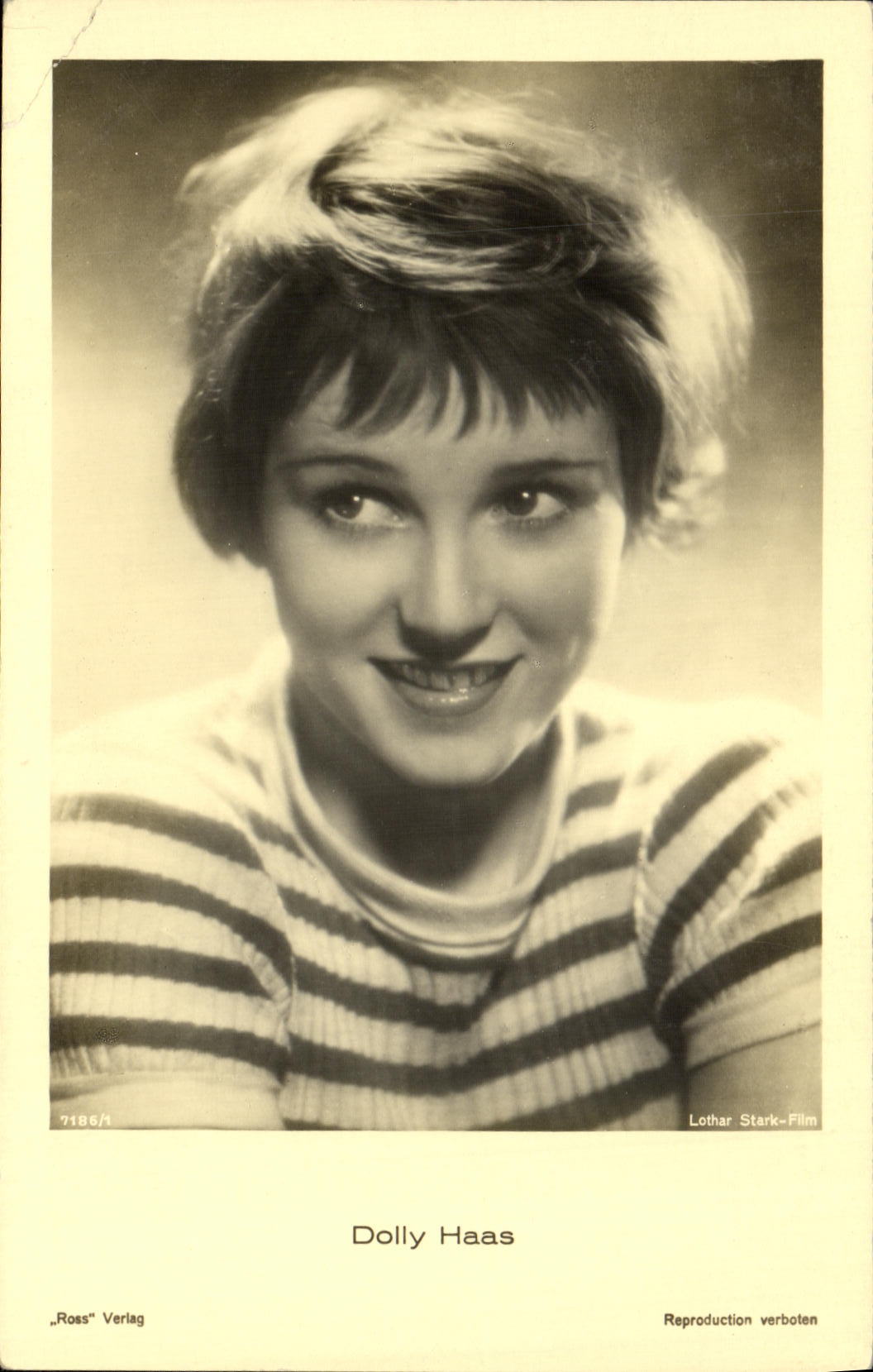 CPA Fantaisie Femme Dolly Haas