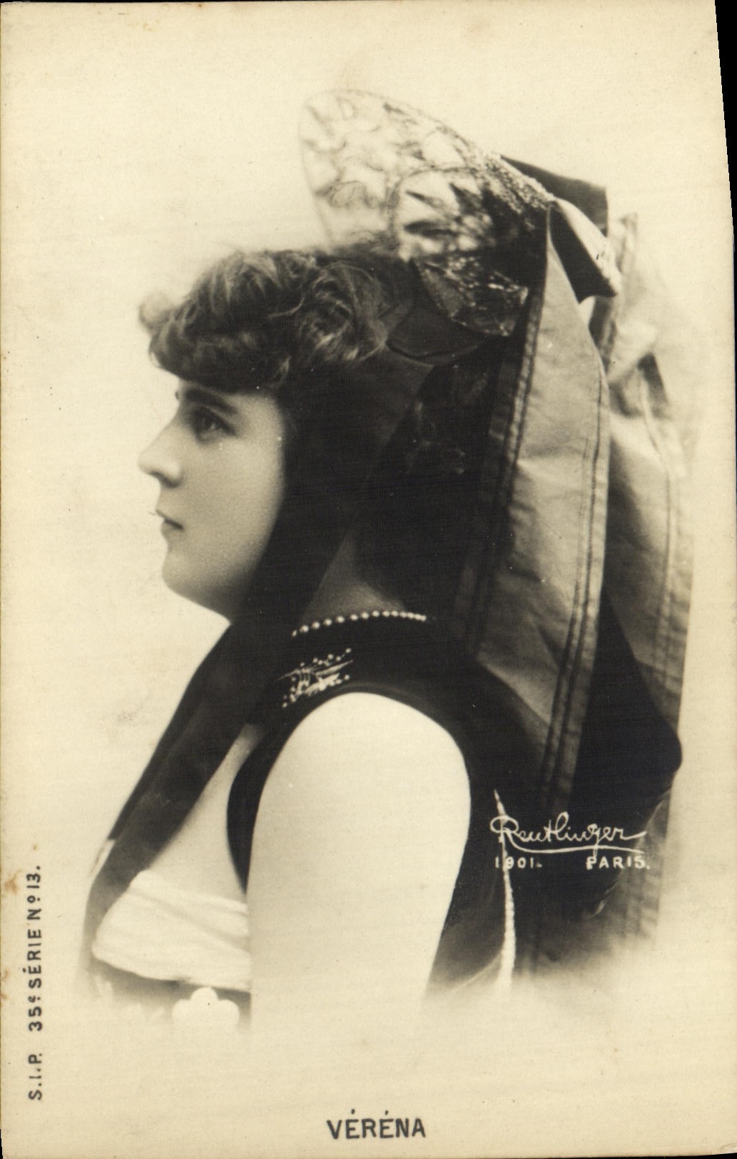 CPA Fantaisie Femme Verena