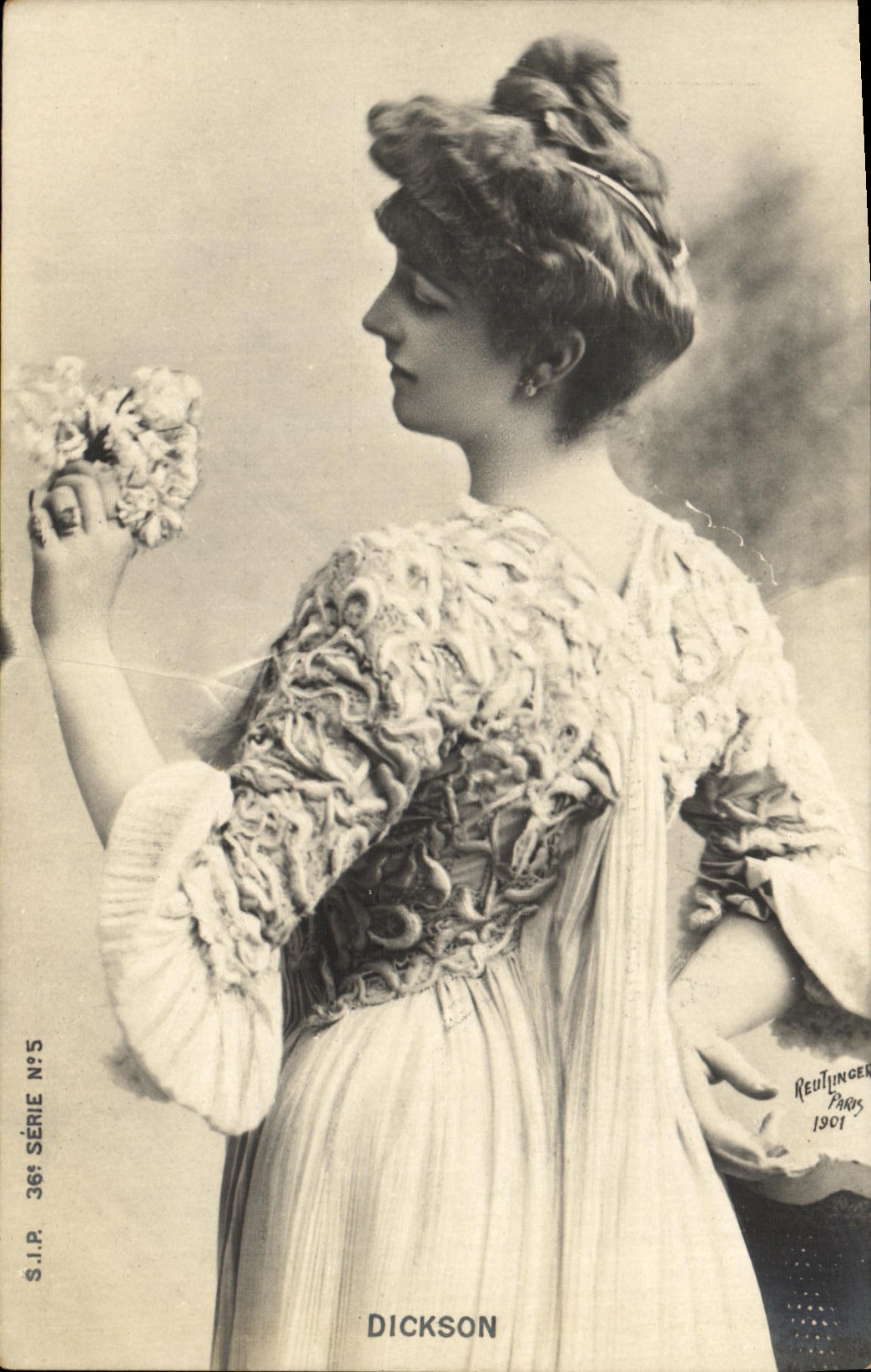 CPA Fantaisie Femme Dickson