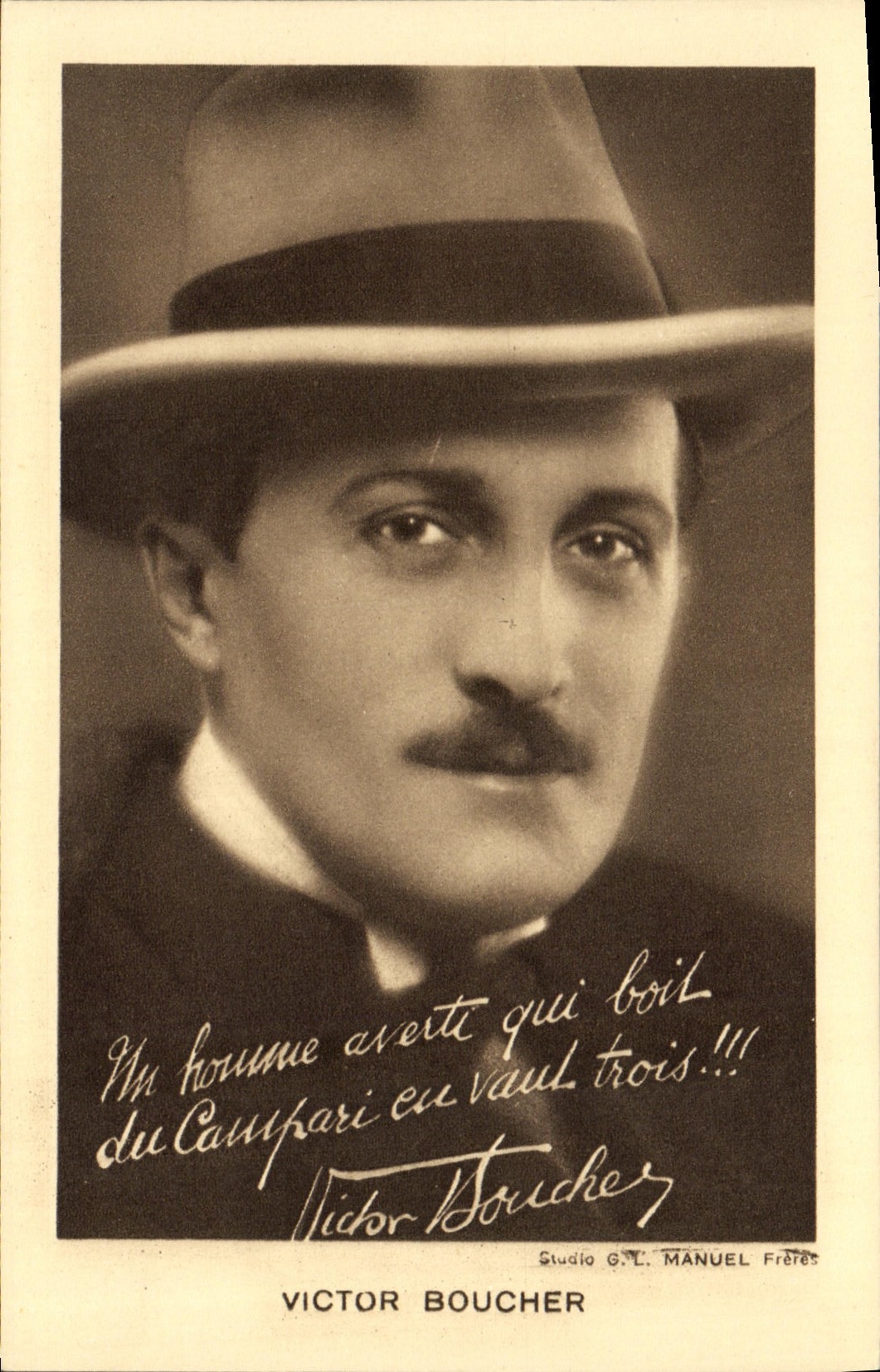 VINTAGE POSTCARD Victor Butcher