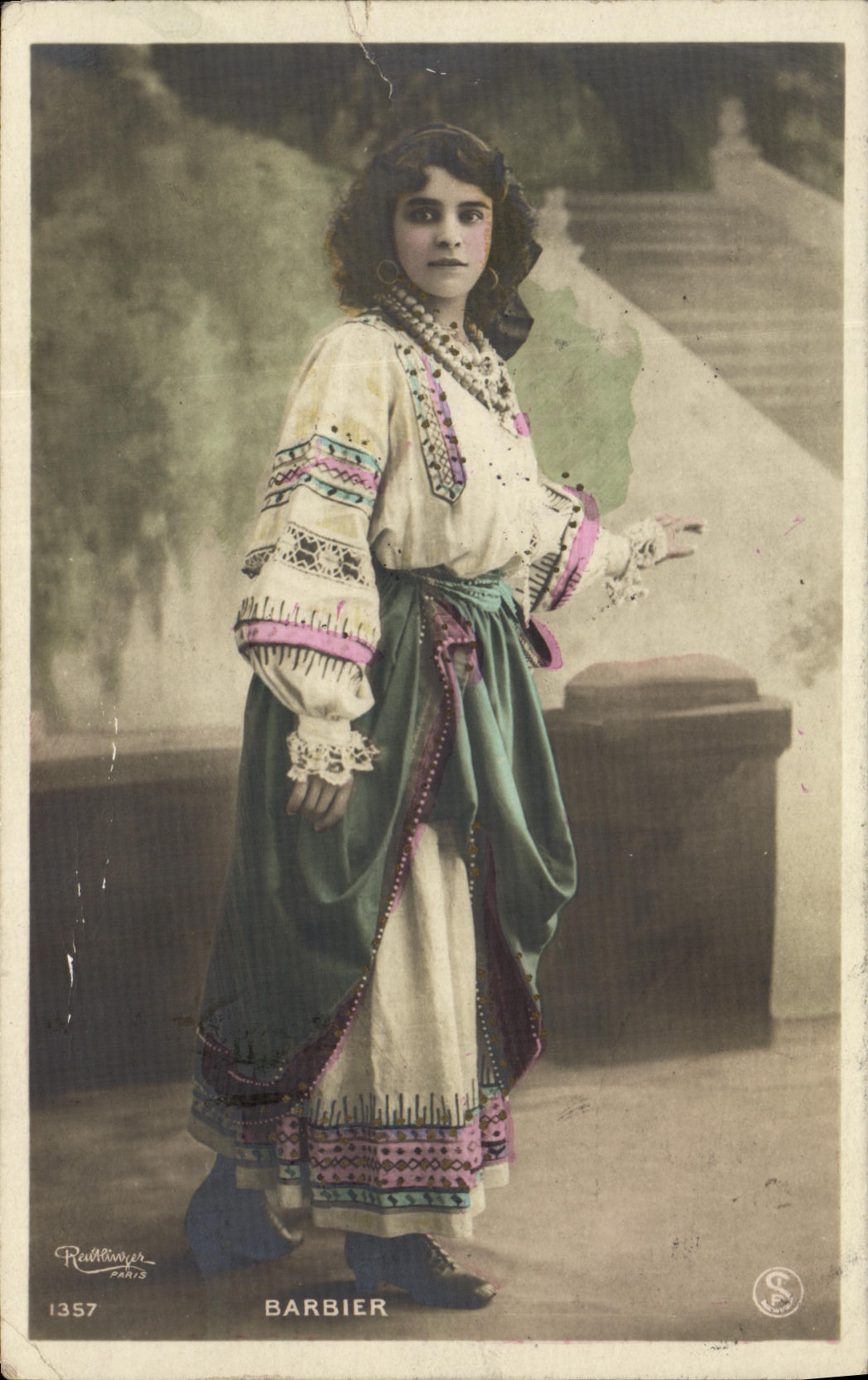 VINTAGE POSTCARD Barber