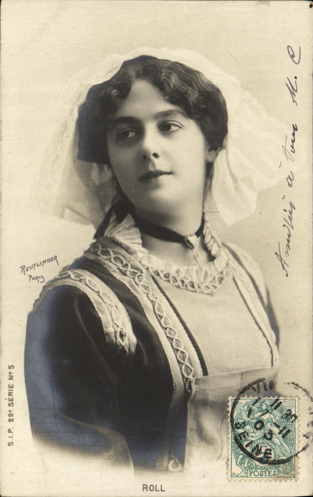 Rodillo de la POSTAL de la VENDIMIA