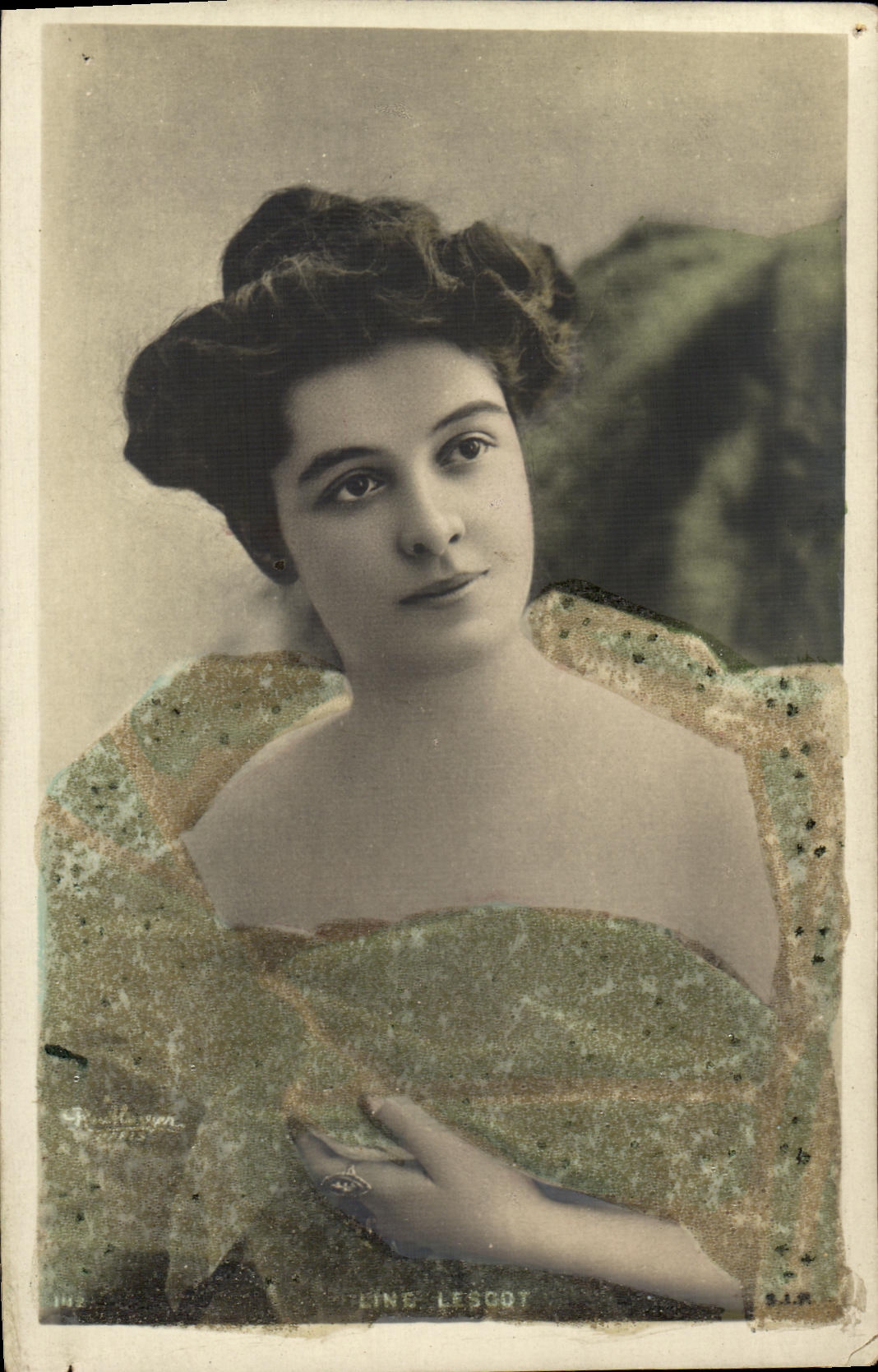 POSTAL Lescot de la VENDIMIA