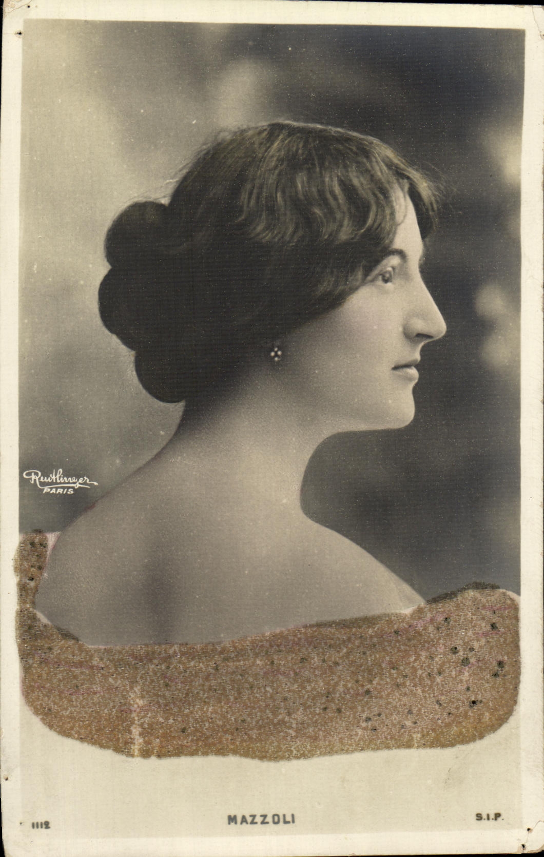 POSTAL Mazzoli de la VENDIMIA