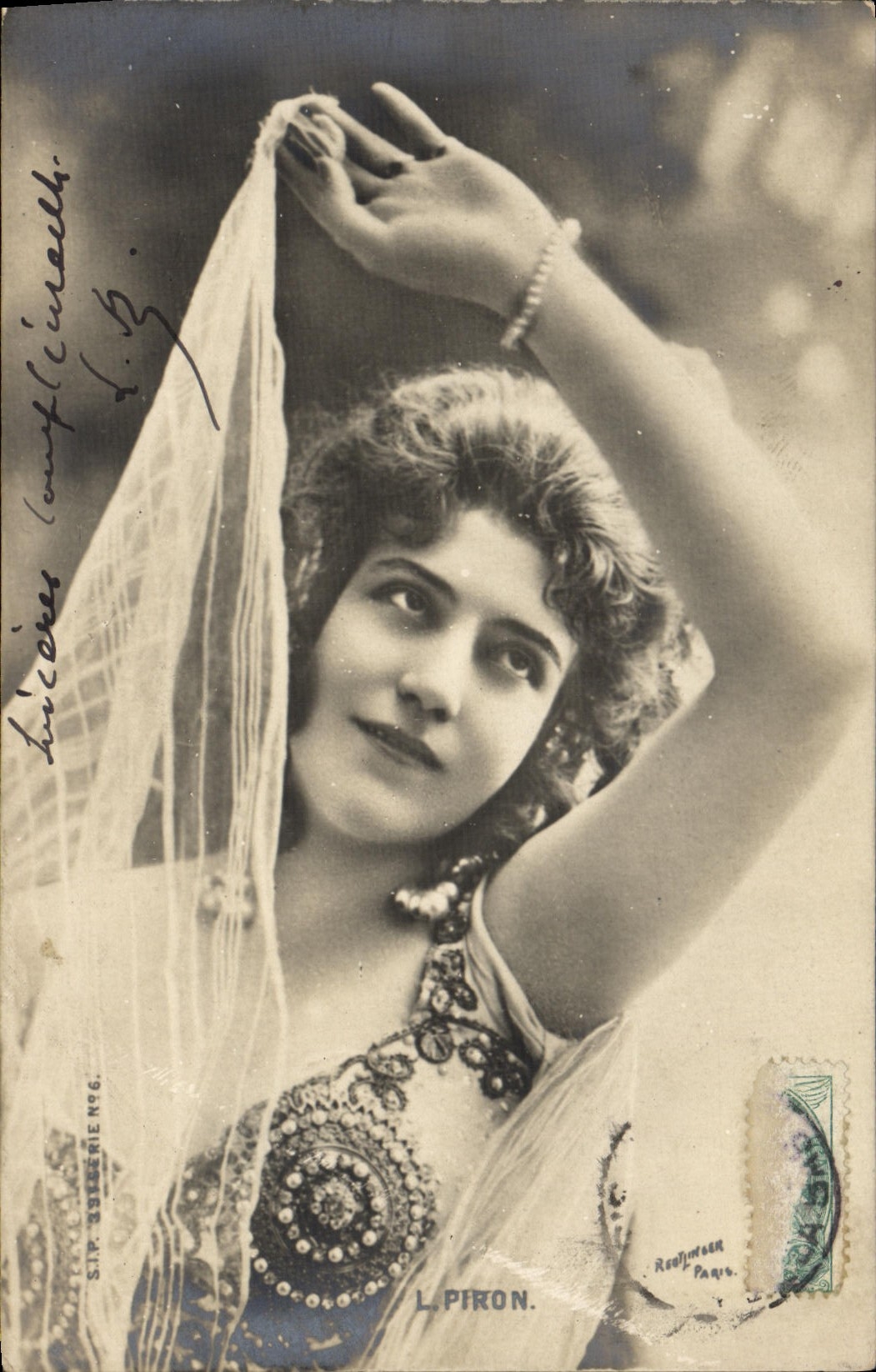 POSTAL L Piron de la VENDIMIA