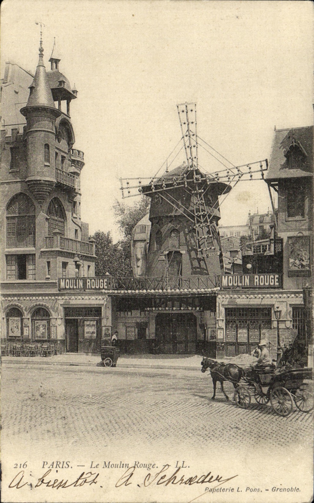 CPA Paris Le Moulin Rouge