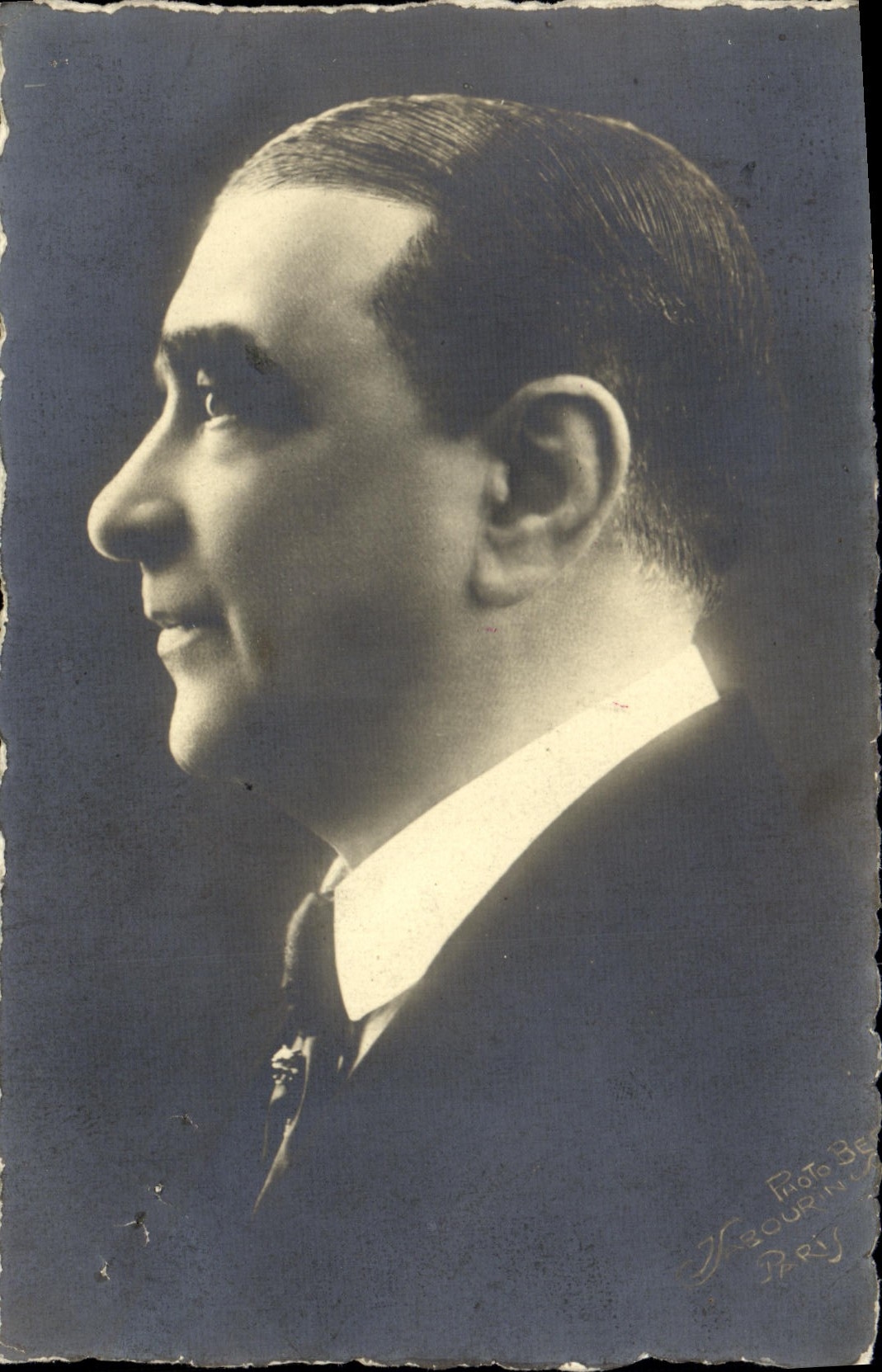 POSTAL Albert Brasseur de la VENDIMIA