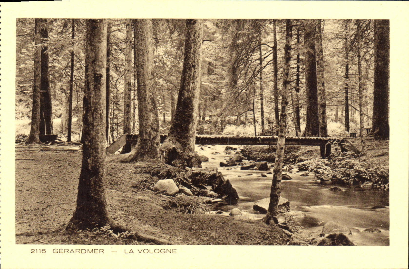 CPA Gerardmer La Vologne
