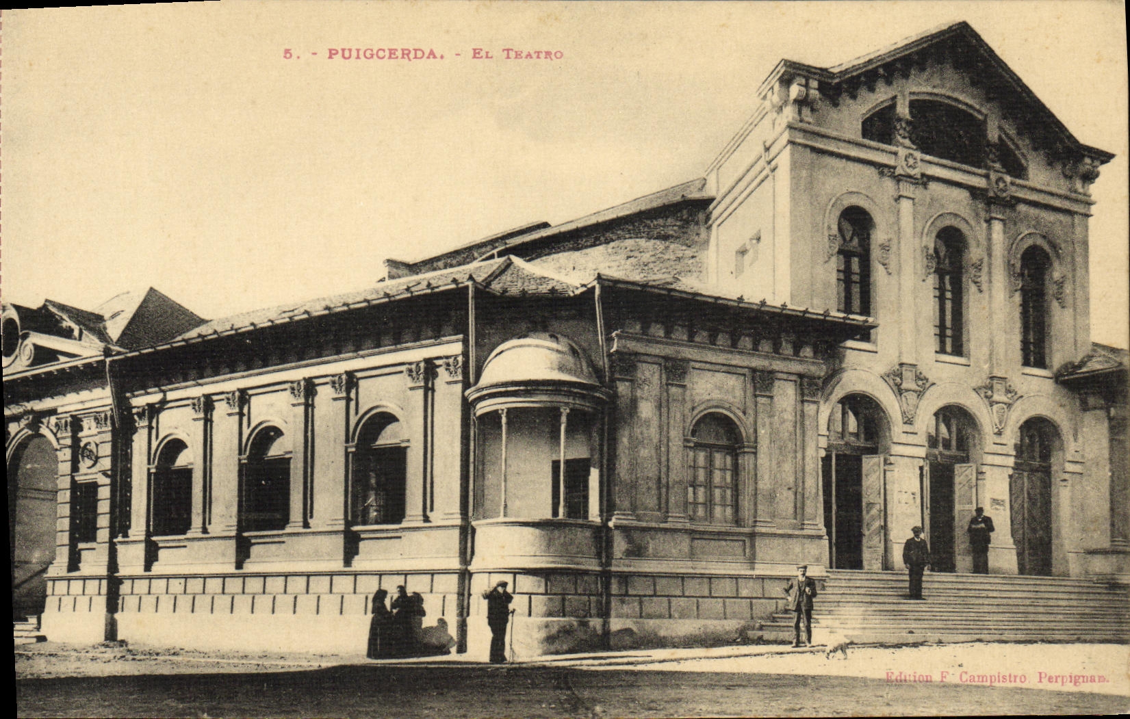 CPA Puigcerda El teatro