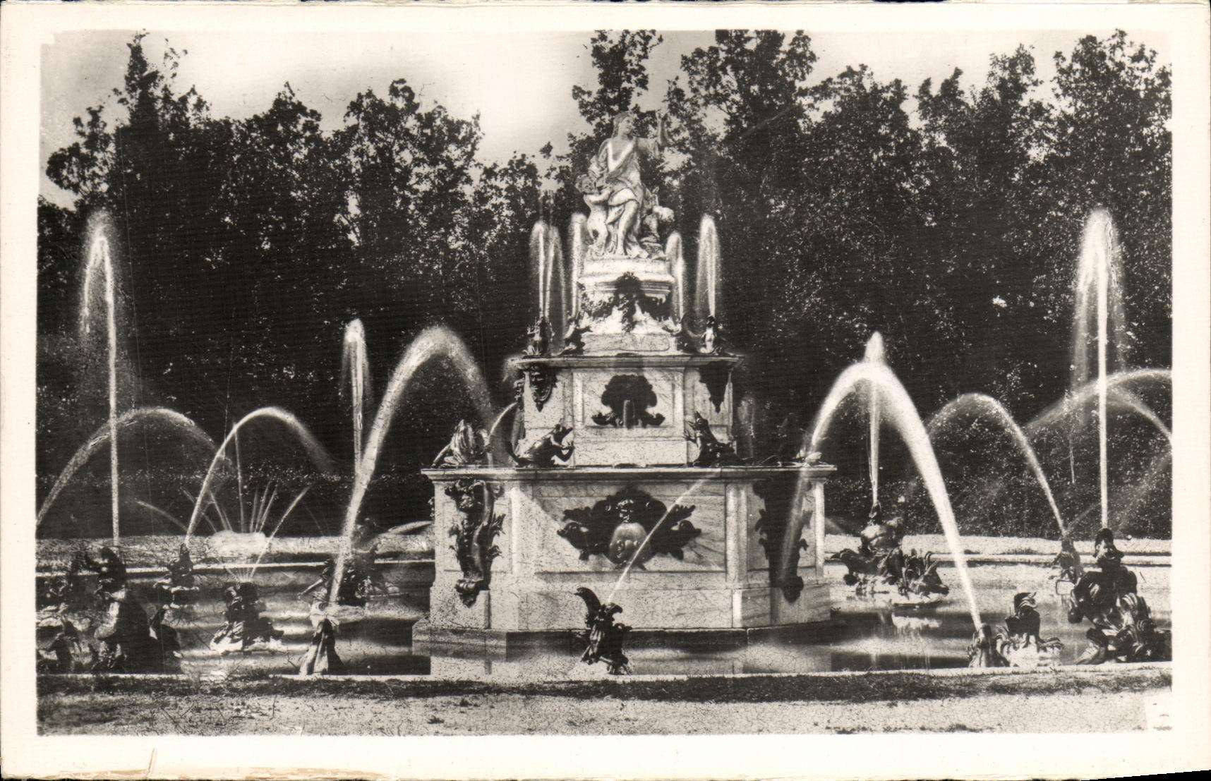 CPA La Granja Fuente De Las Ranas Fontaine Des Grenouilles