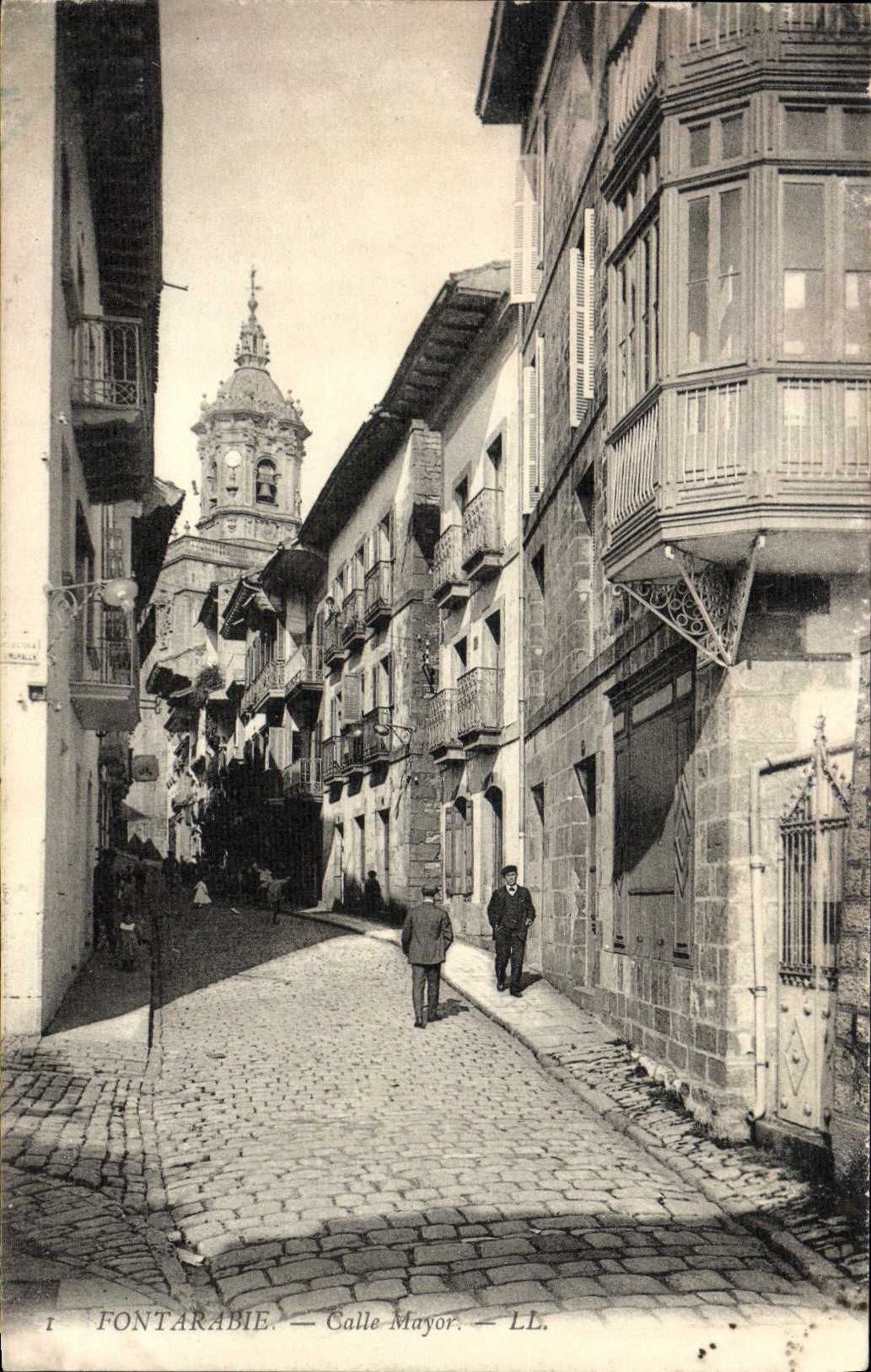 CPA Fontarabie Calle Mayor 