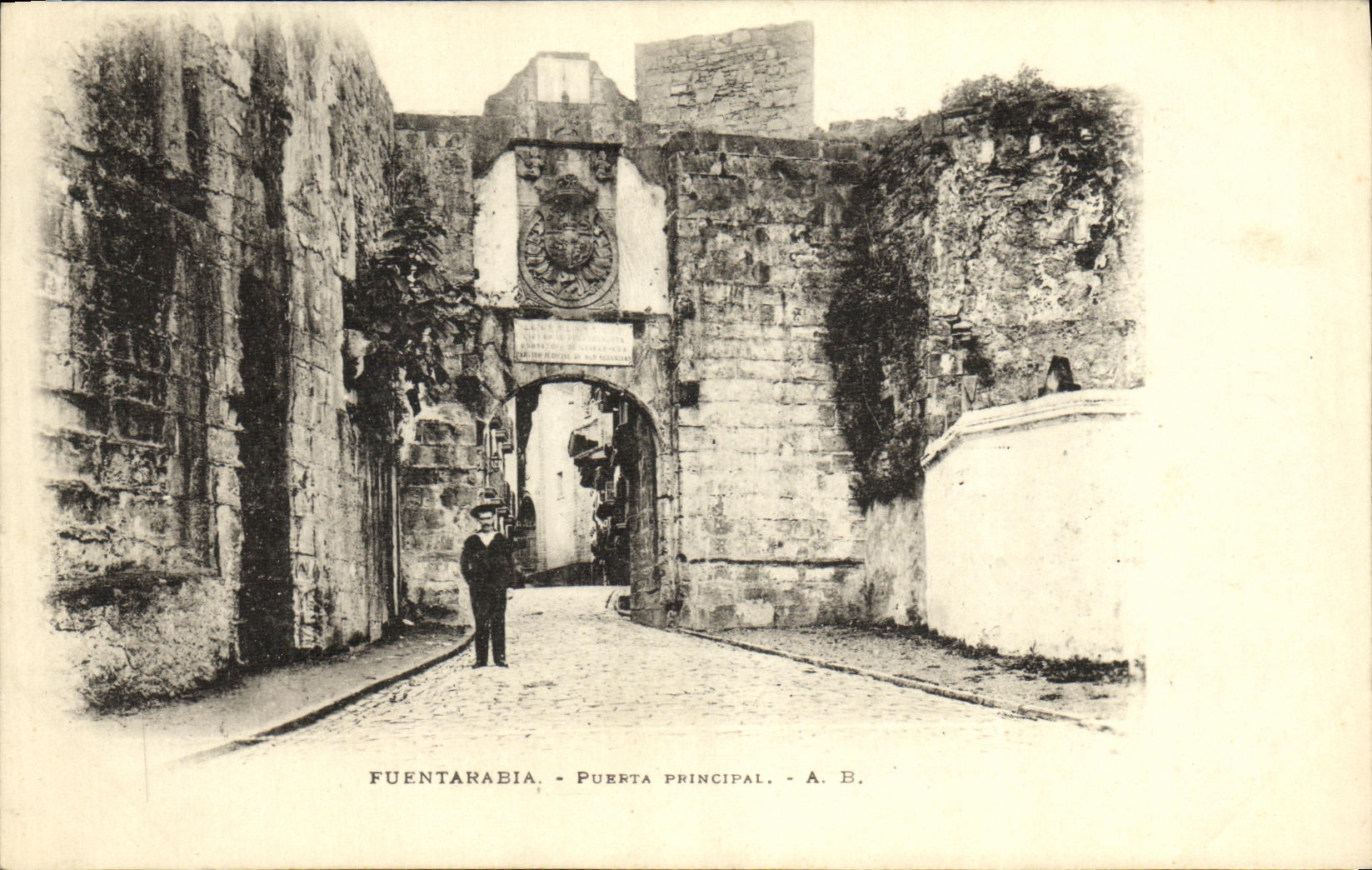 CPA Fuentarabia Puerte principal