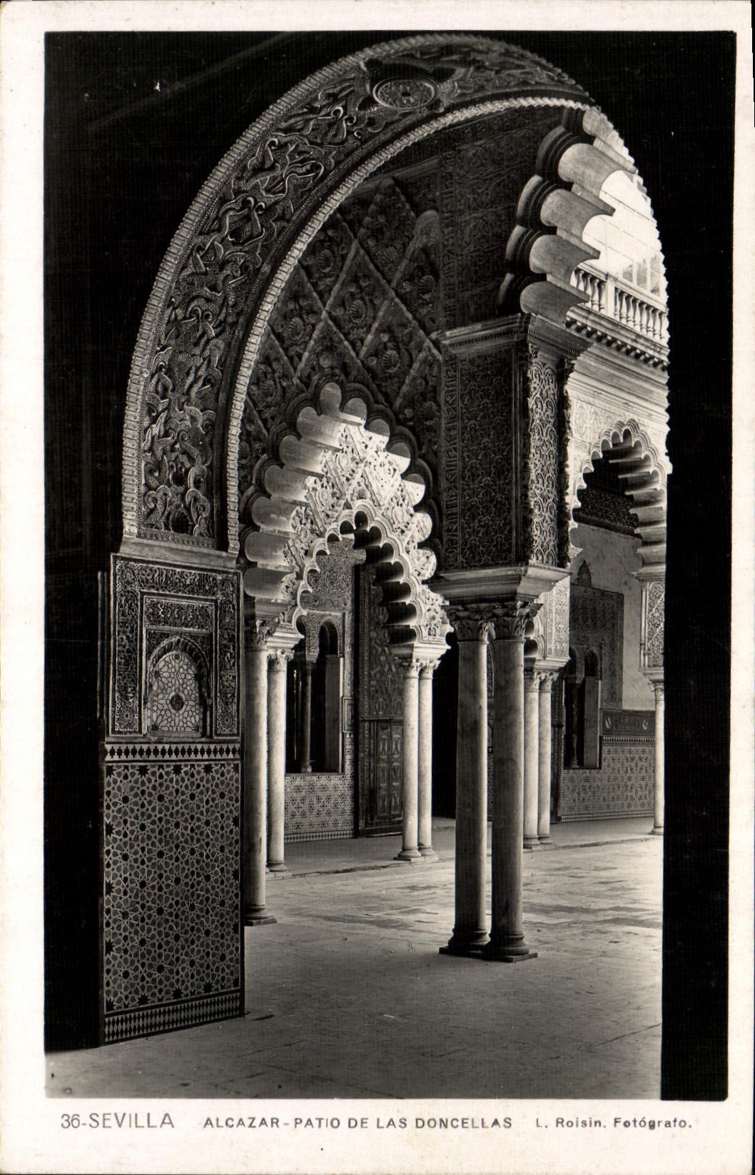 CPA Sevilla Alcazar Patio de las Doncellas