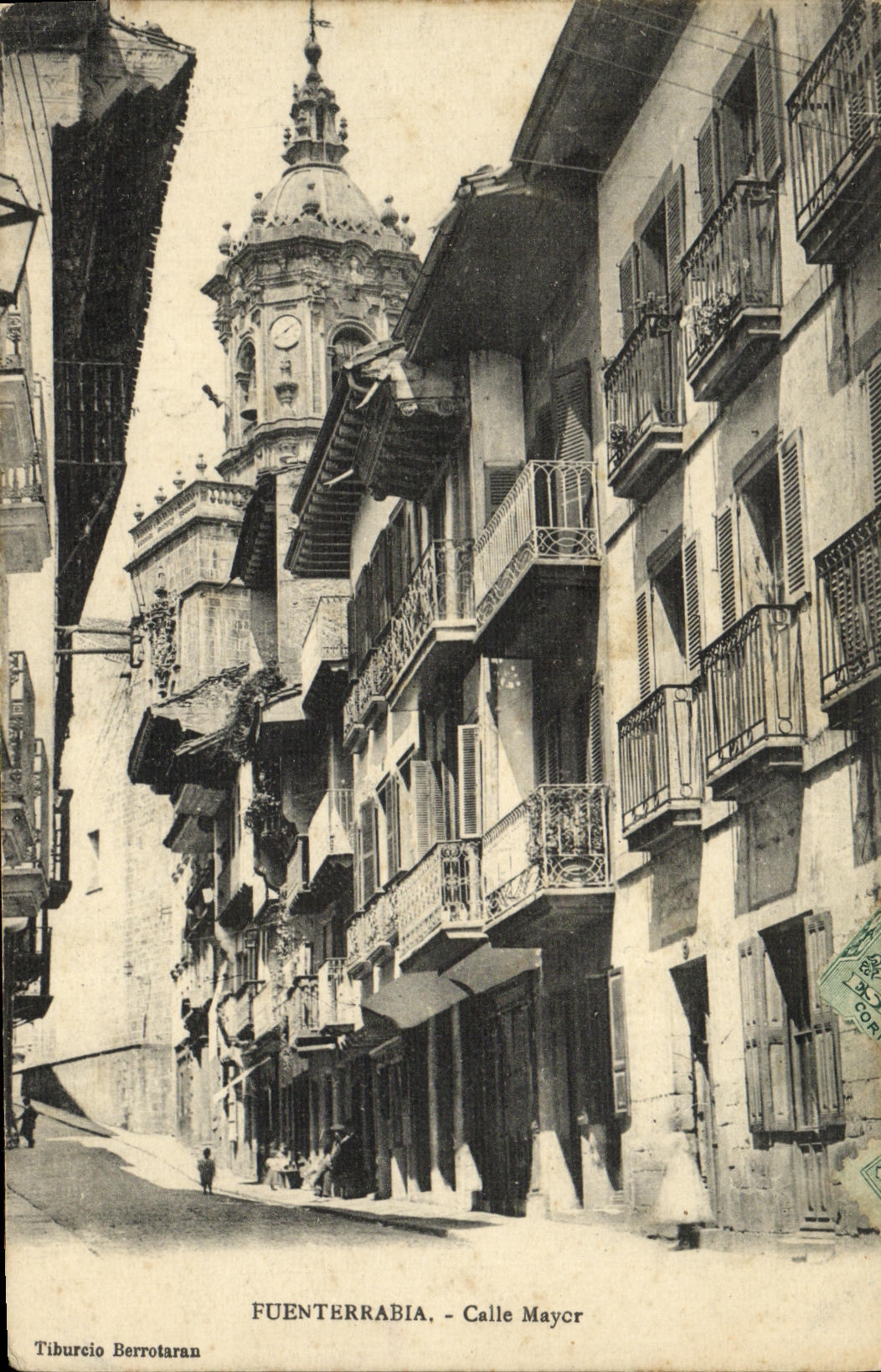 CPA Fuenterrrabia Calle Mayor 