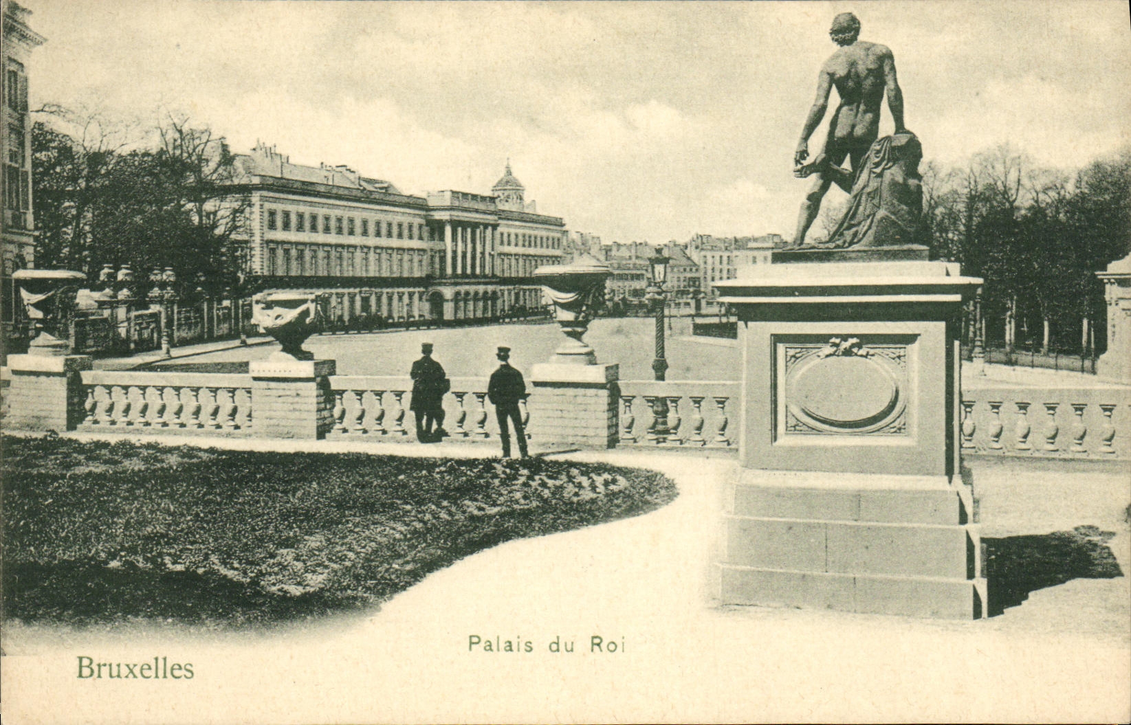 CPA Bruxelles Palais du Roi