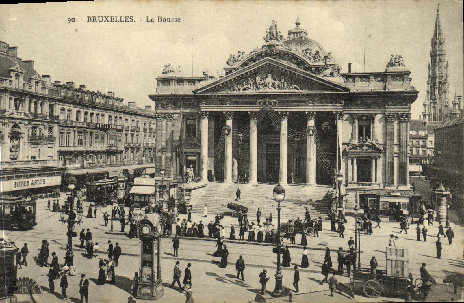 CPA Bruxelles La Bourse 