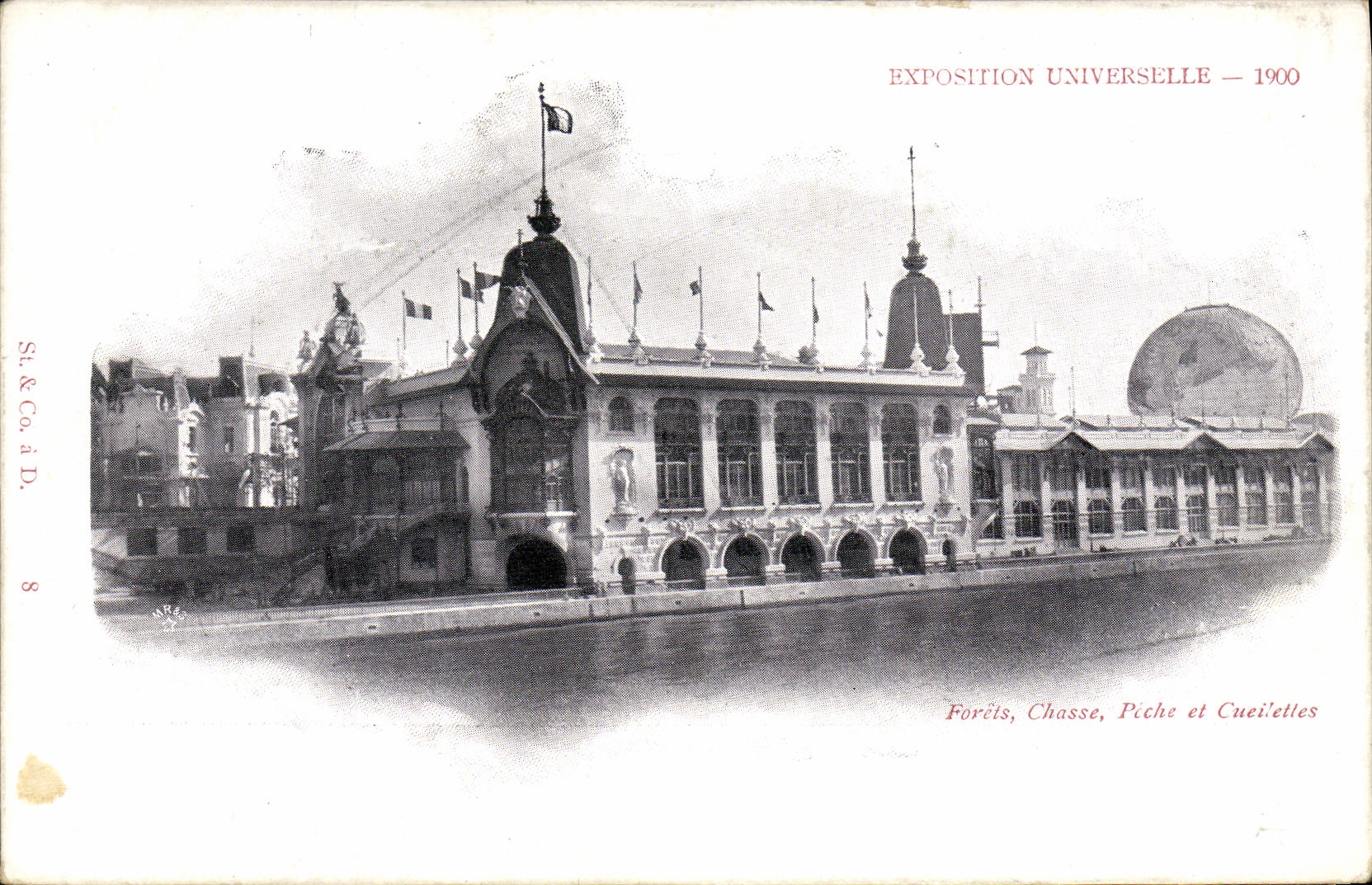 CPA Exposition Universelle 1900 Forets chasse poche et cueiletles