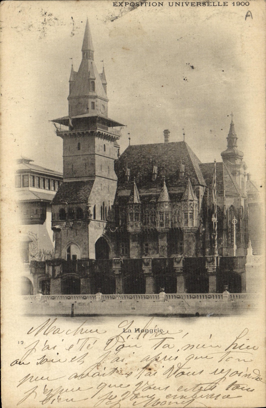 CPA Exposition Universelle Paris 1900 La Hongrie