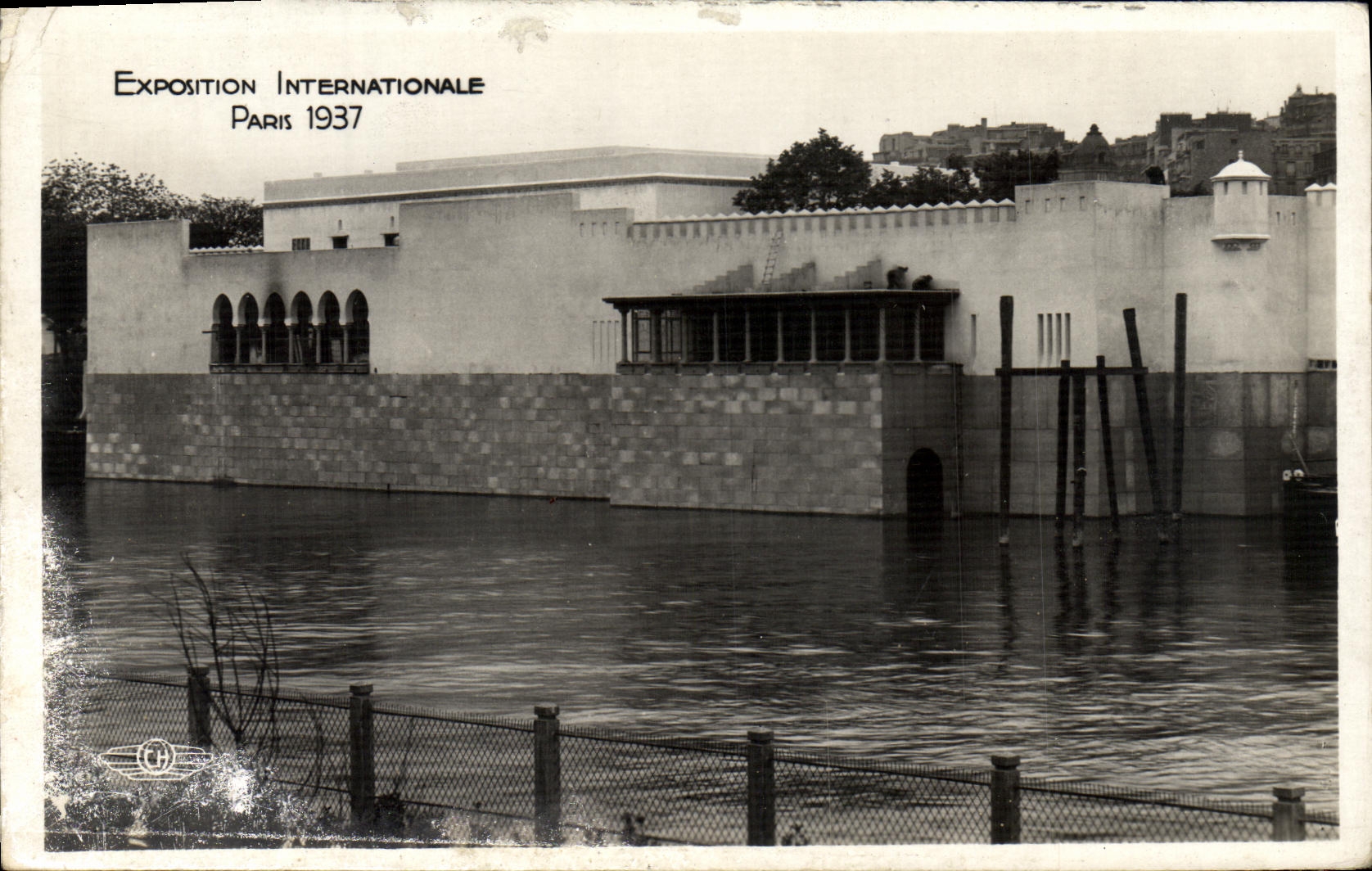 CPA Exposition Universelle Paris Pavillon de l'Algerie
