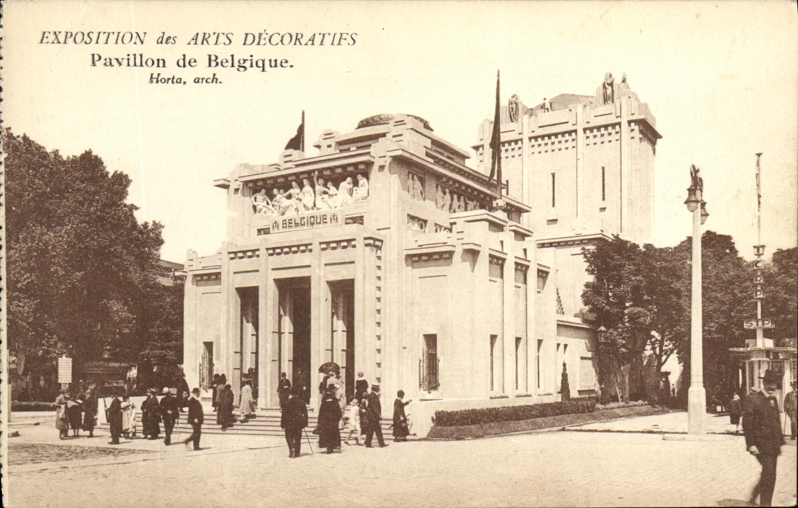 Feria de la POSTAL de la VENDIMIA de la casa decorativa de los artes de Bélgica