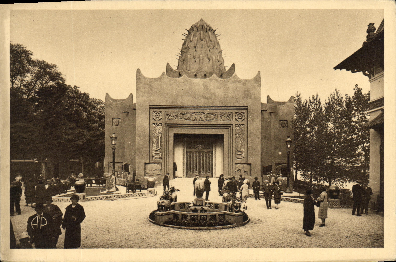 CPA Paris Exposition Des Arts Decoratifs pavillon de l'afrique francaise
