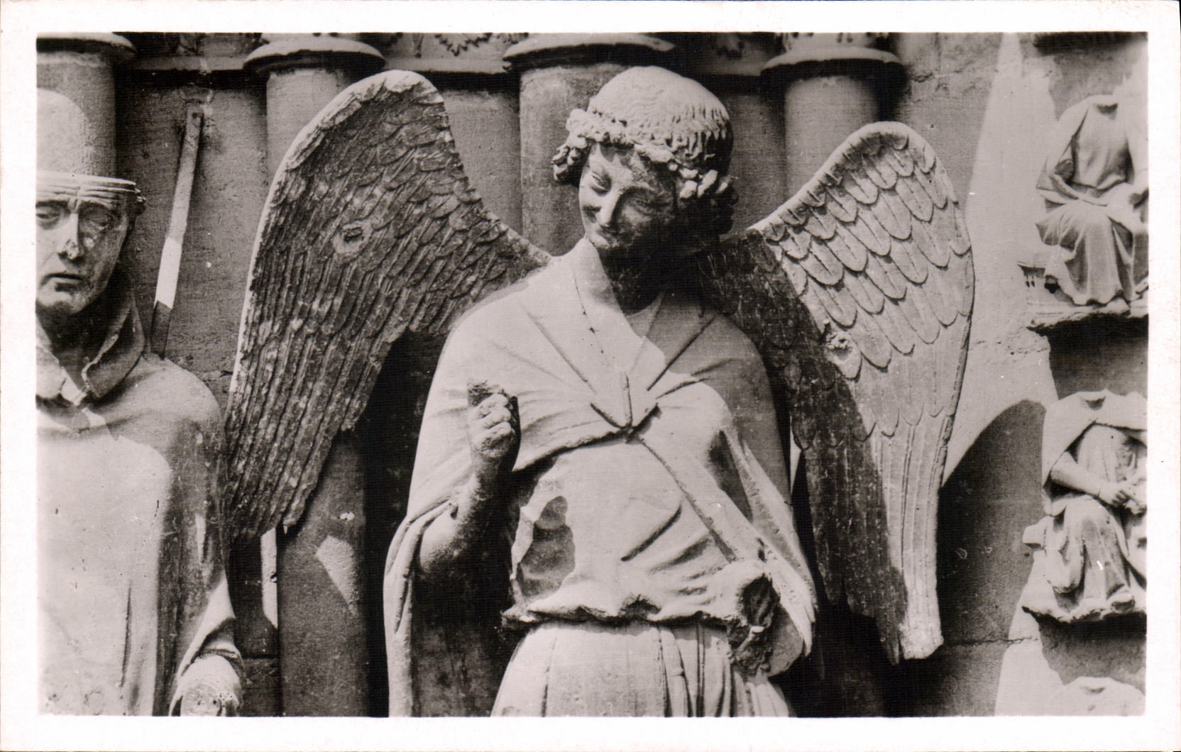 MODERN CARD Rheims the Smile of Rheims