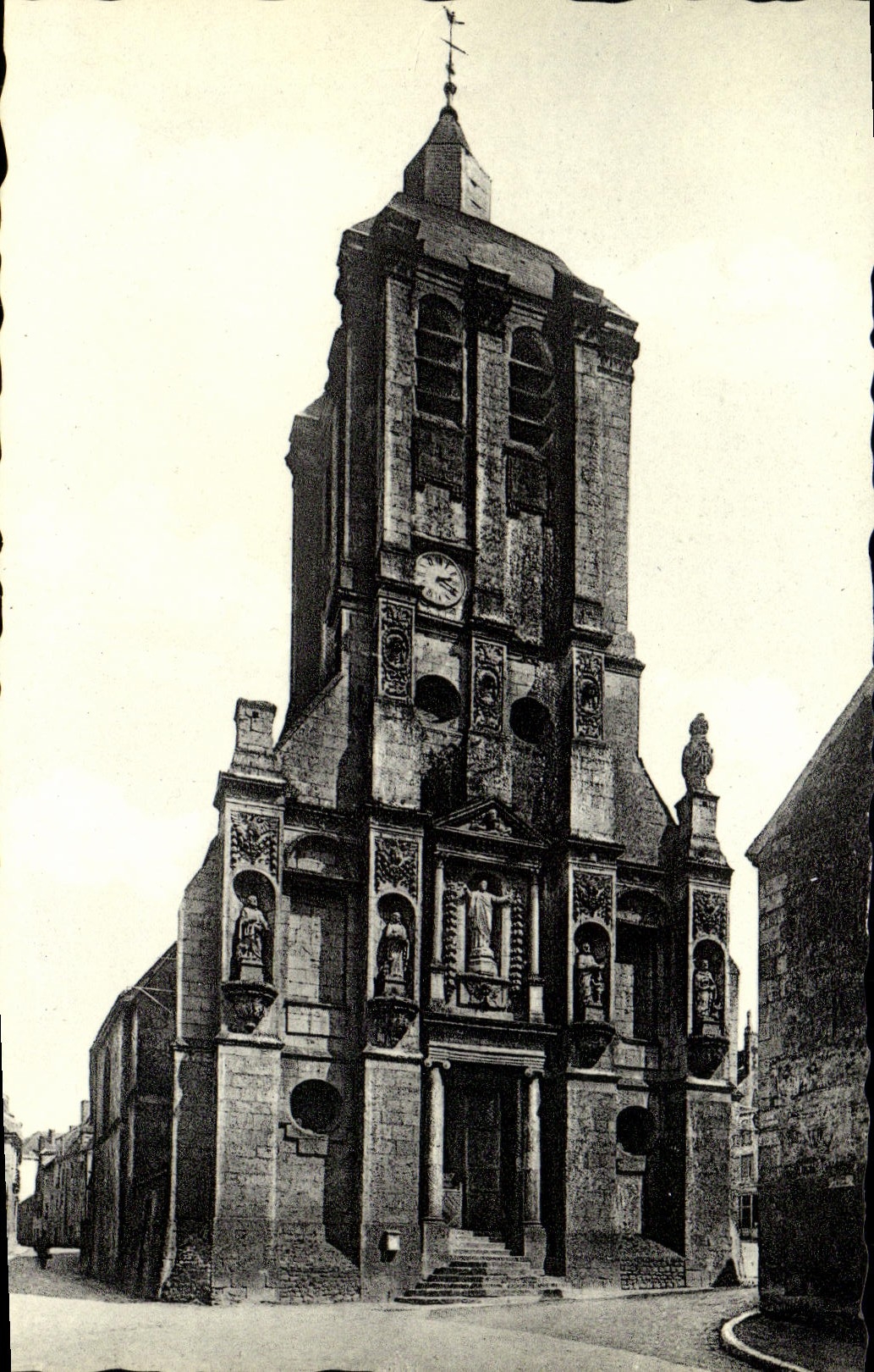 POSTAL MODERNA de Belleme de la iglesia ahorrador Saint