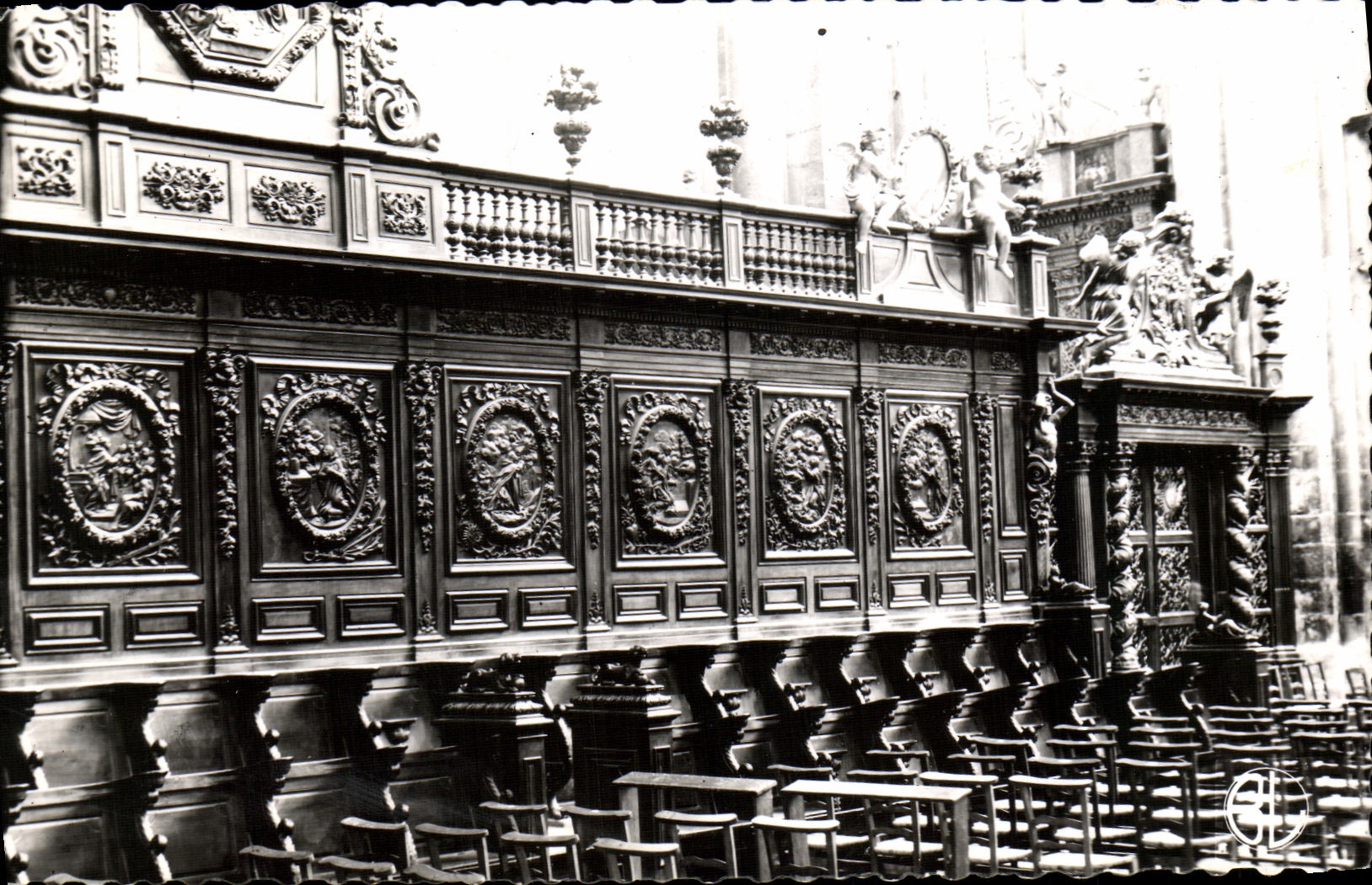 St Maximim de la POSTAL de la VENDIMIA el co. Paradas del bálsamo de la basílica