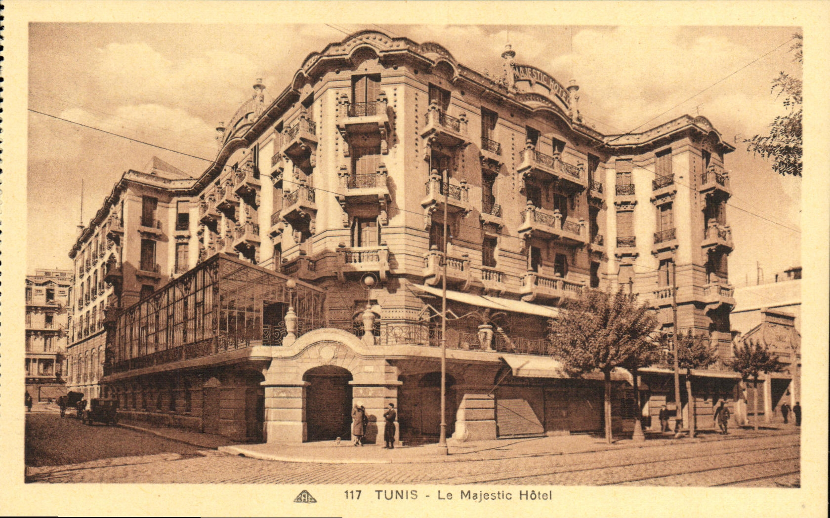 CPA Tunis Le Majestic Hotel