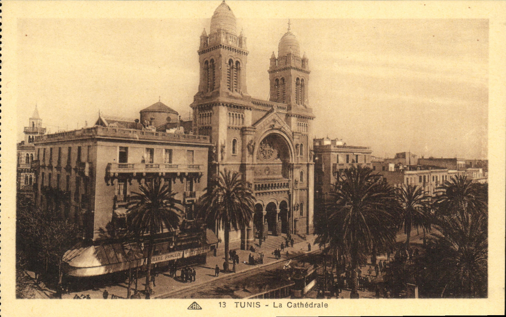 CPA Tunis La Cathedrale
