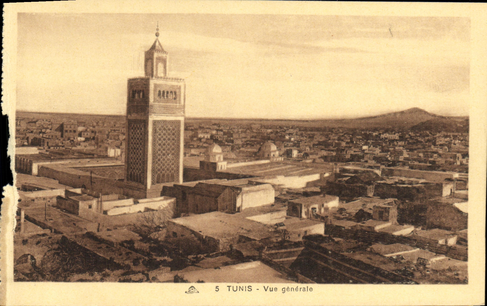 CPA Tunis Vue Generale