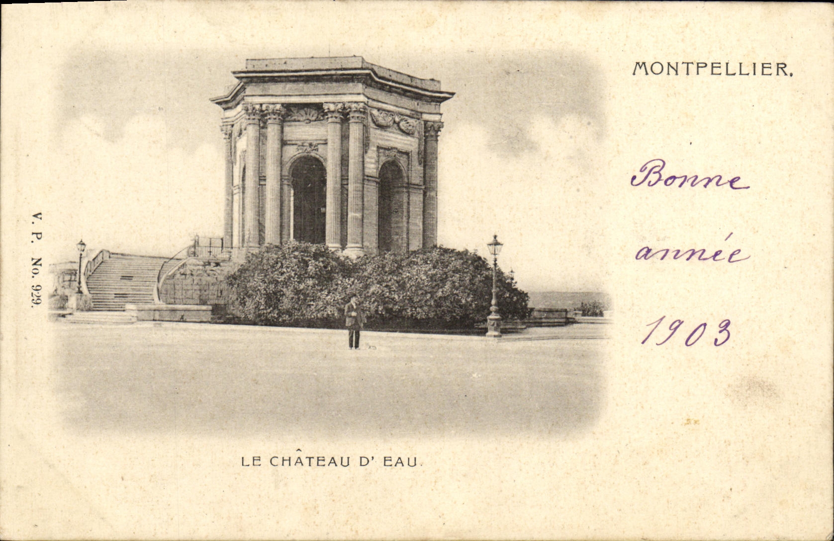 CPA Montpellier Le Chateau D'Eau