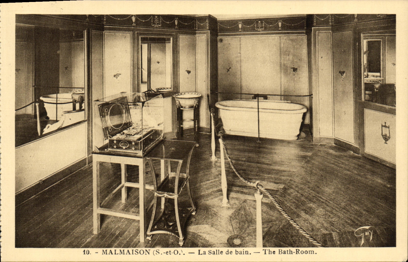 CPA Malmaison La Salle De Bain