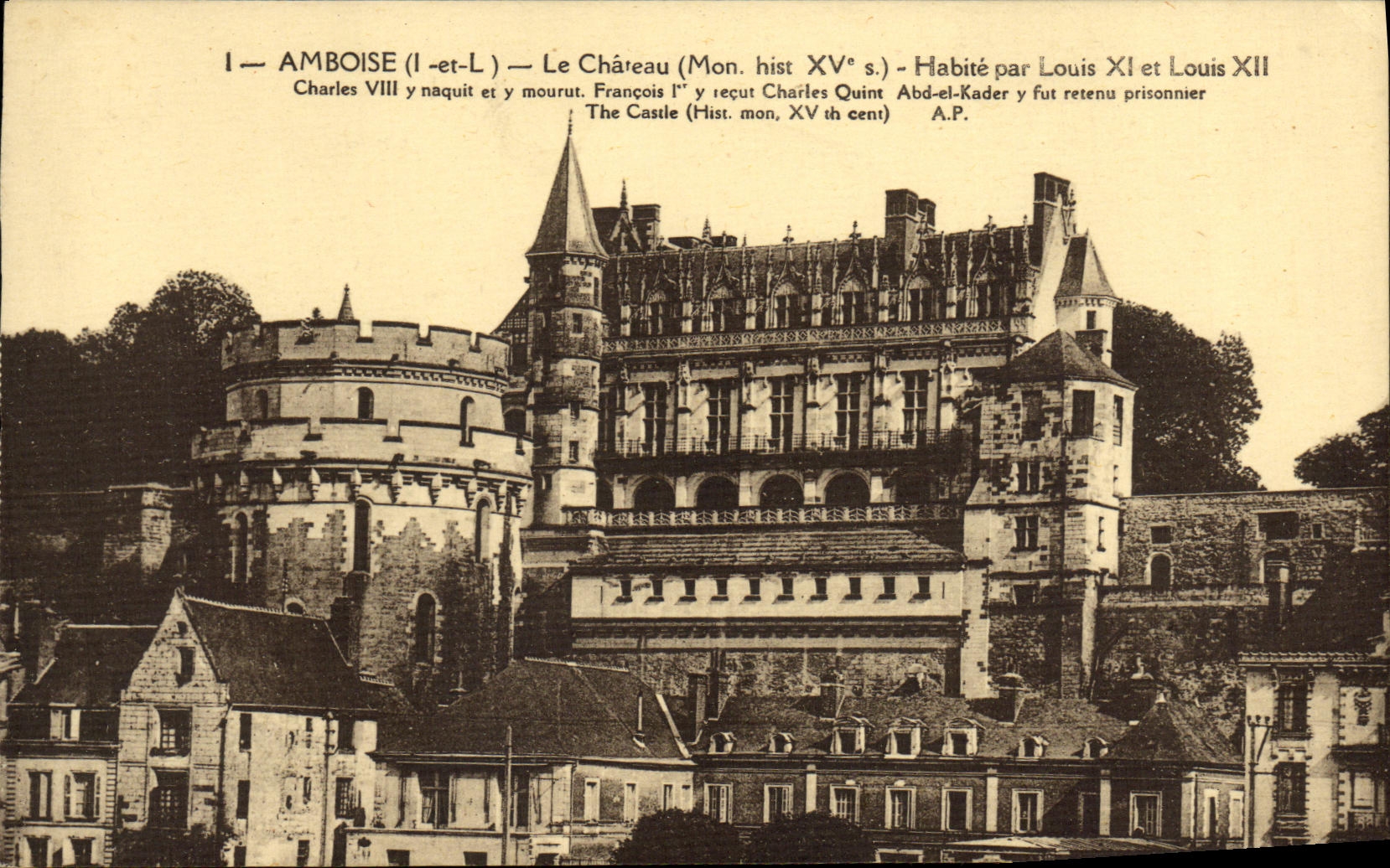 CPA Amboise Le Chateau 