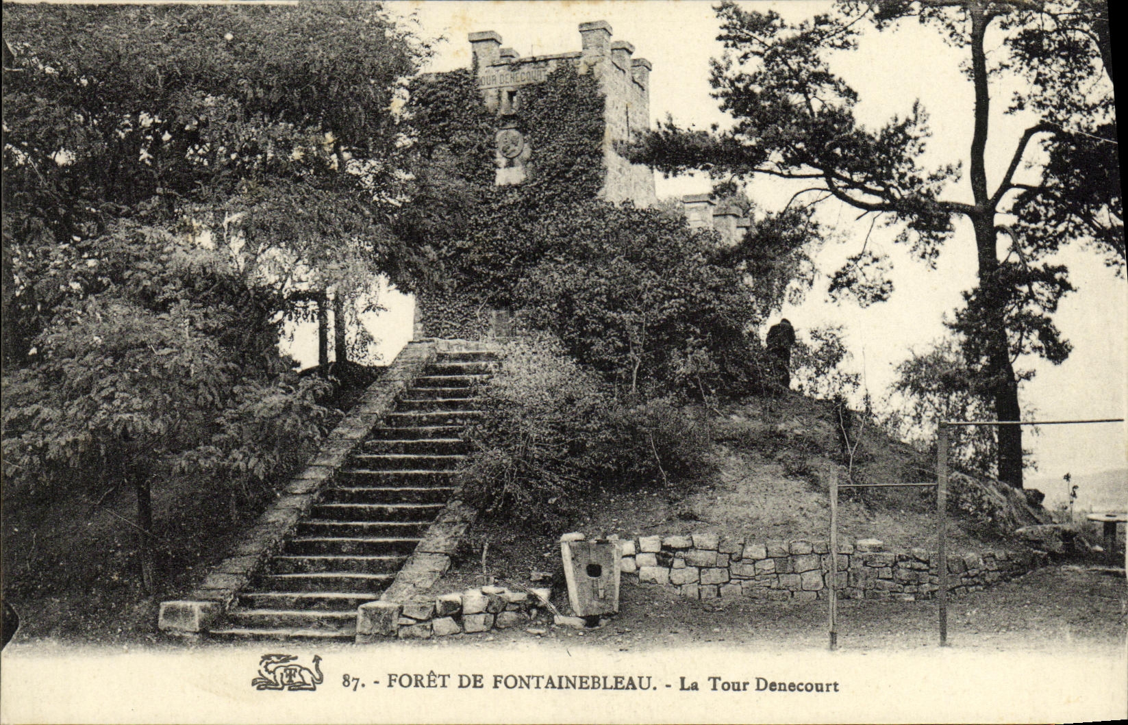CPA Foret De Fontainebleau La Tour denecourt