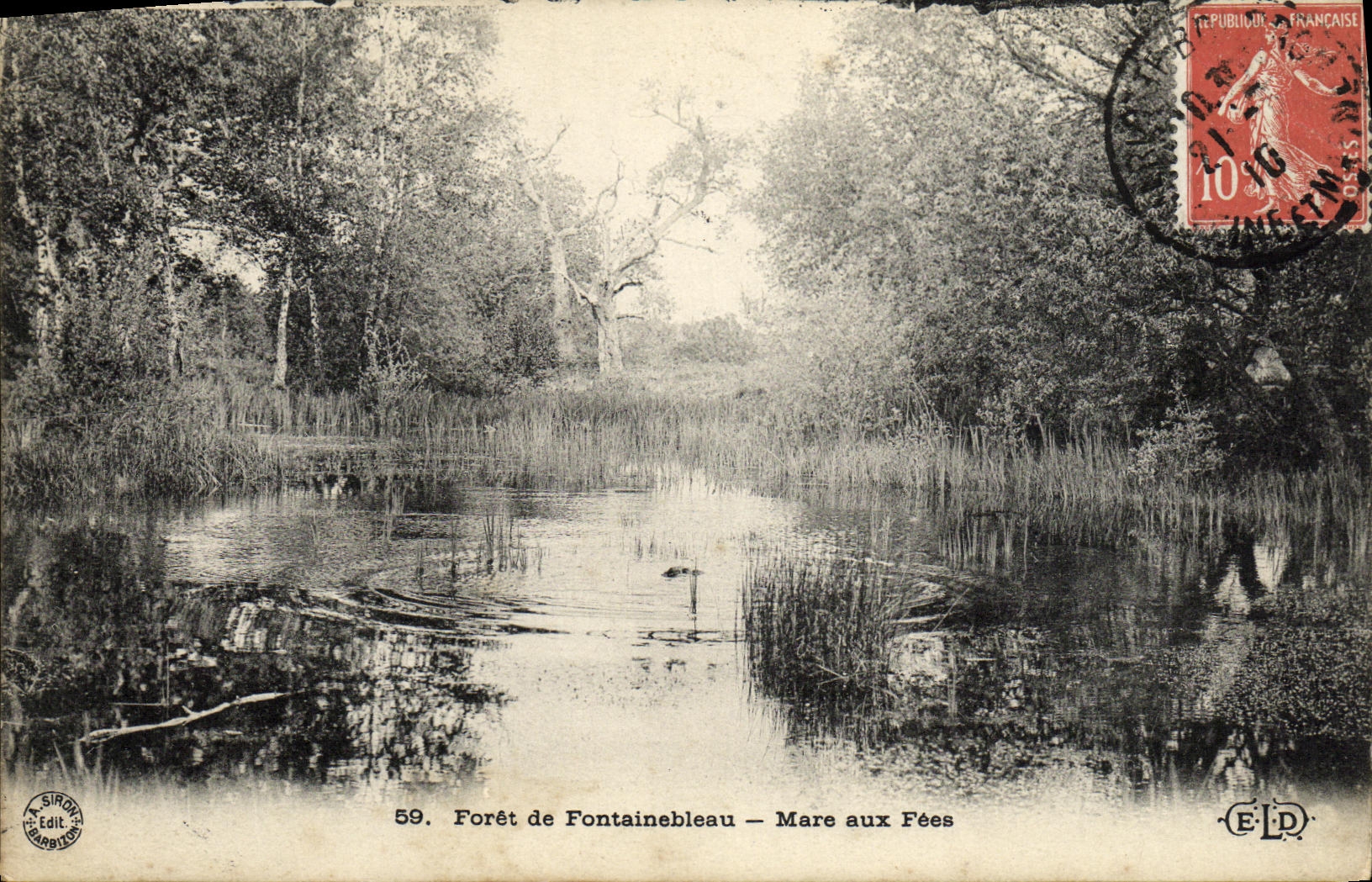 CPA Foret De Fontainebleau Mare aux fees