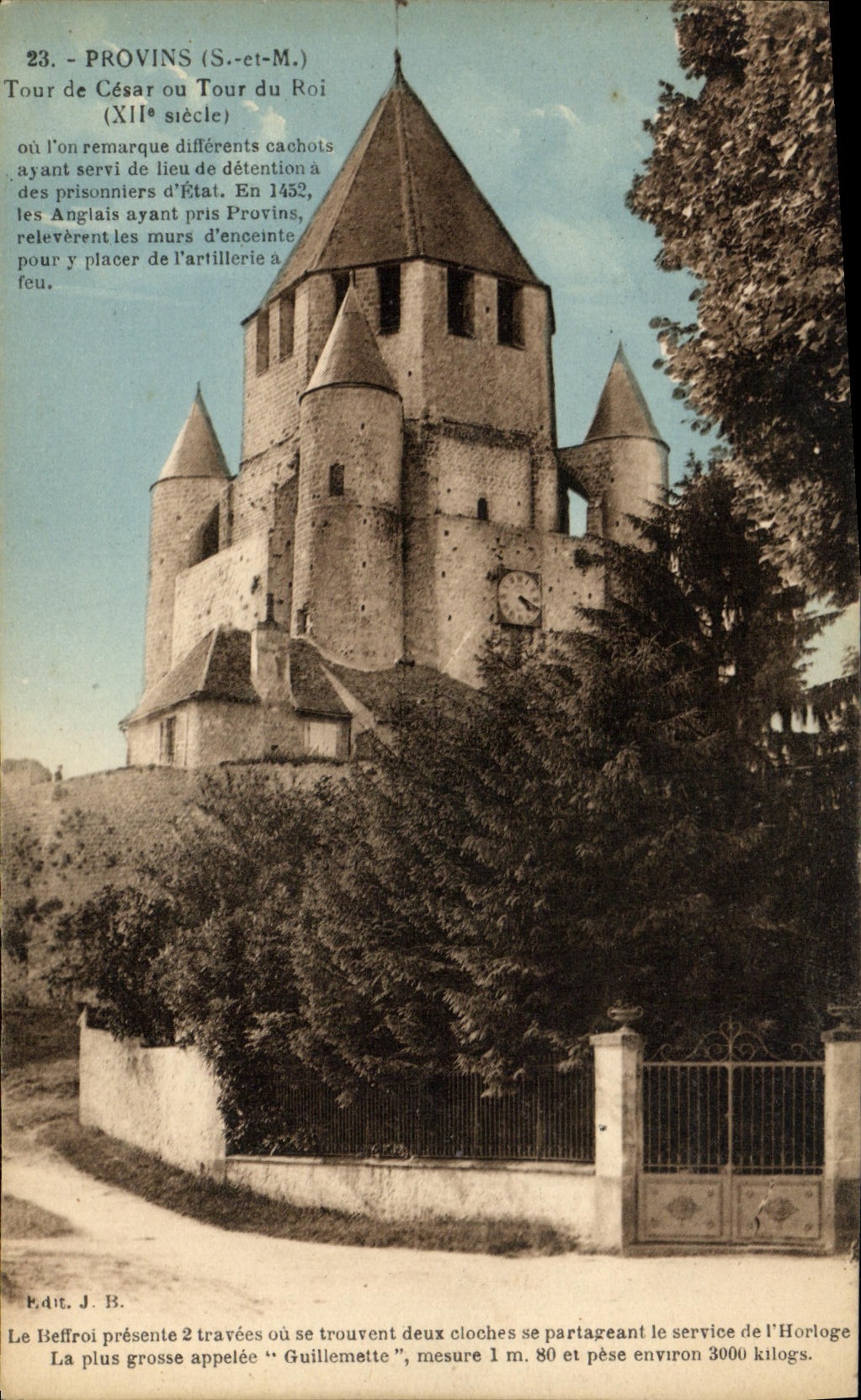 CPA Provins Tour de cesar ou tour du roi